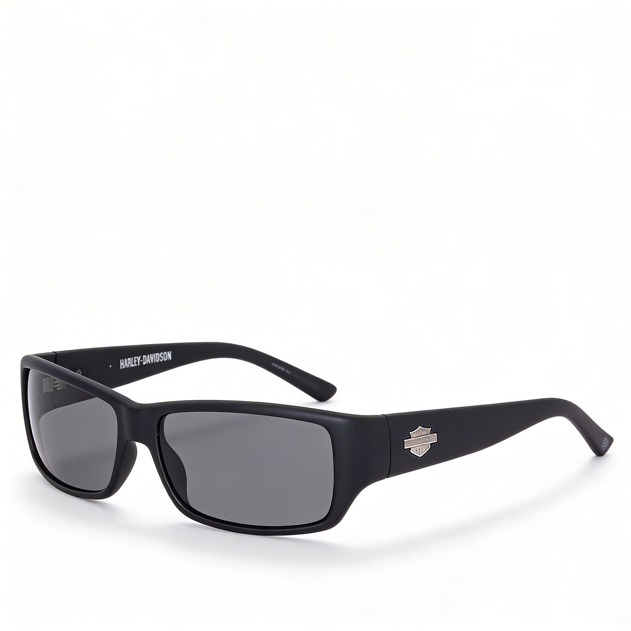 Harley-Davidson Hd0860x Men's Rectangle Polarized Polycarbonate Sunglasses Matte Black 62-14-37, Photo 1