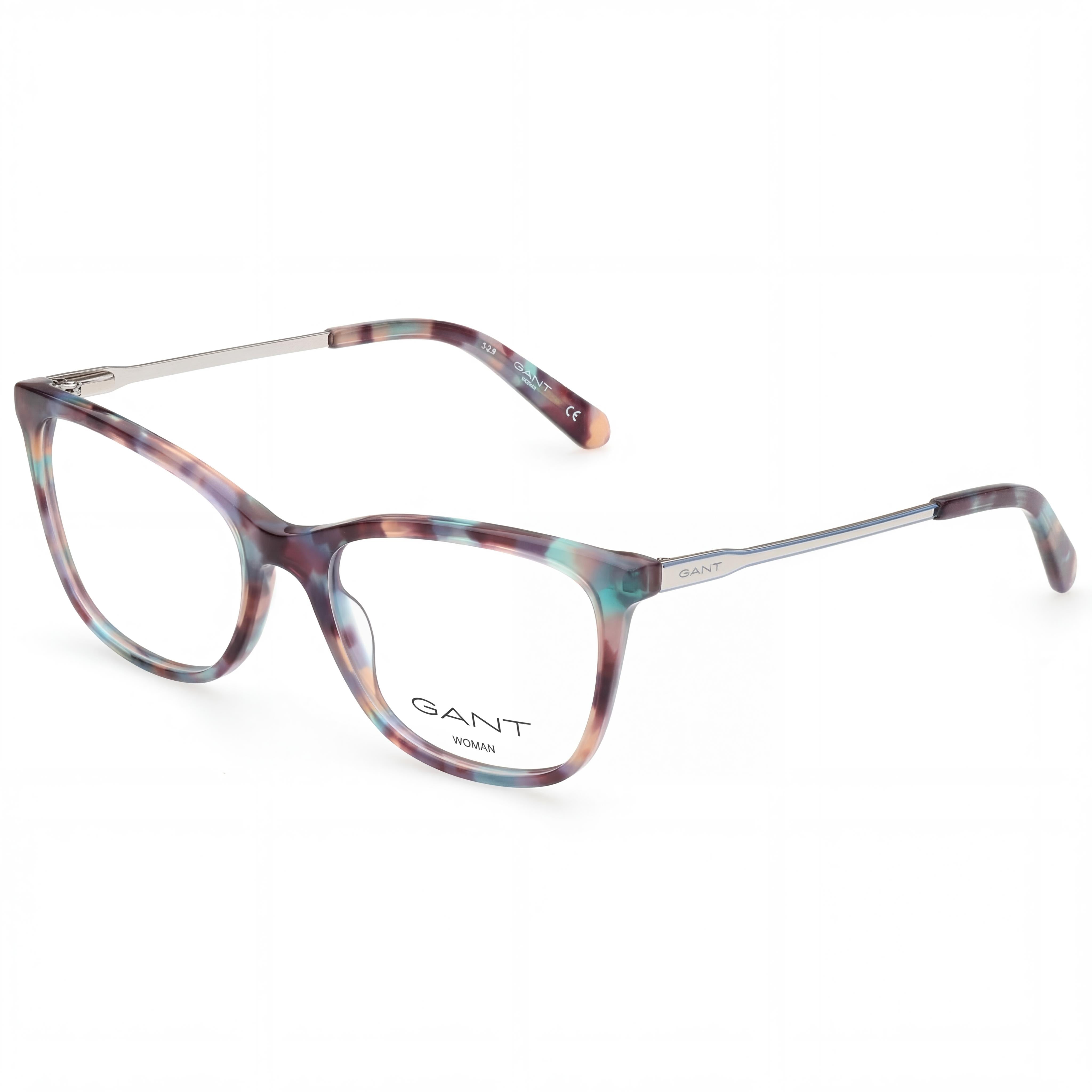 GANT Gafas de hombre violeta ópticas, con lentes de demostración transparentes, listas para lentes de prescripción personalizadas, Photo 1
