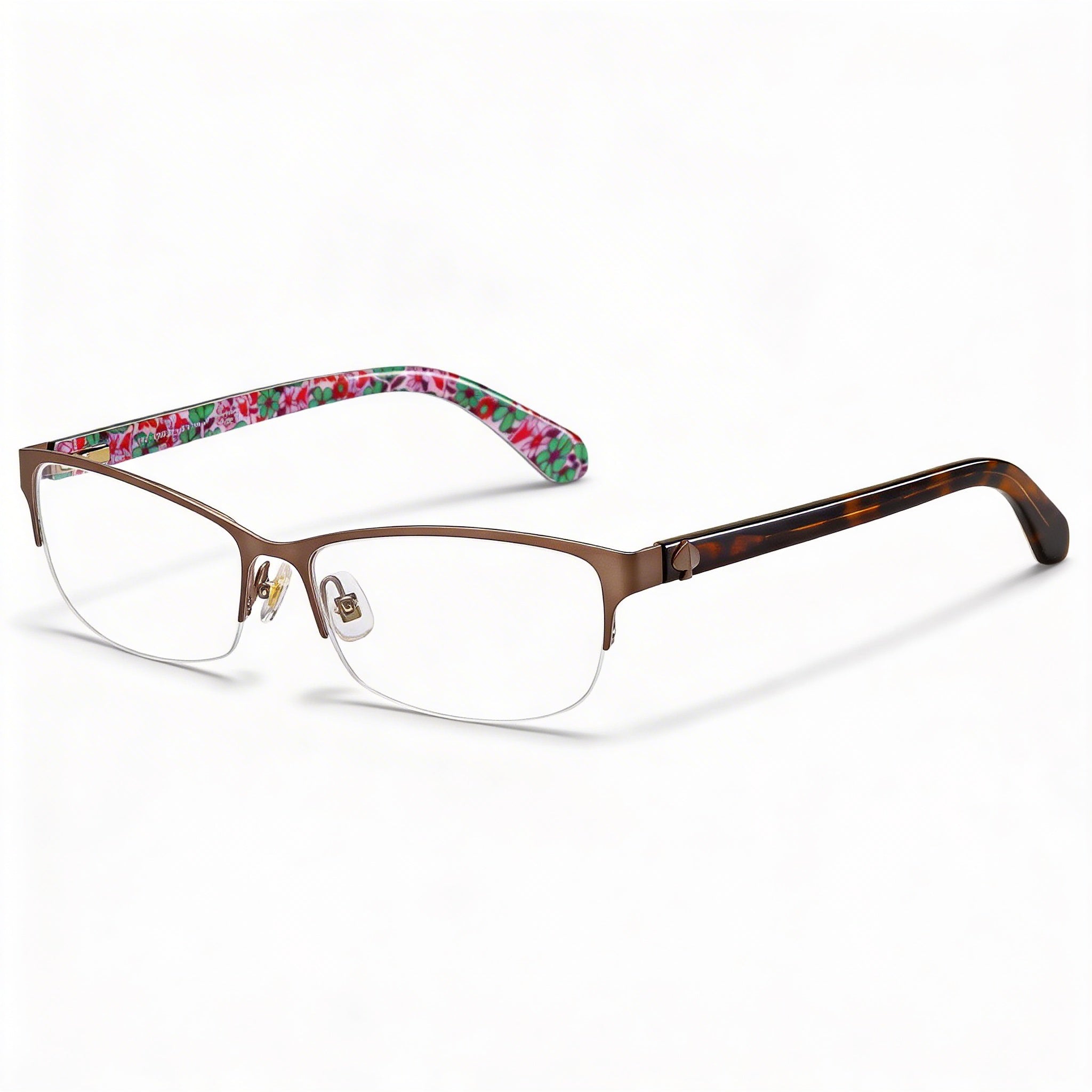 Gafas de sol Kate Spade New York Marnie Havana para mujer, con montura de acero y lentes de policarbonato no polarizadas, 53 mm, Photo 1