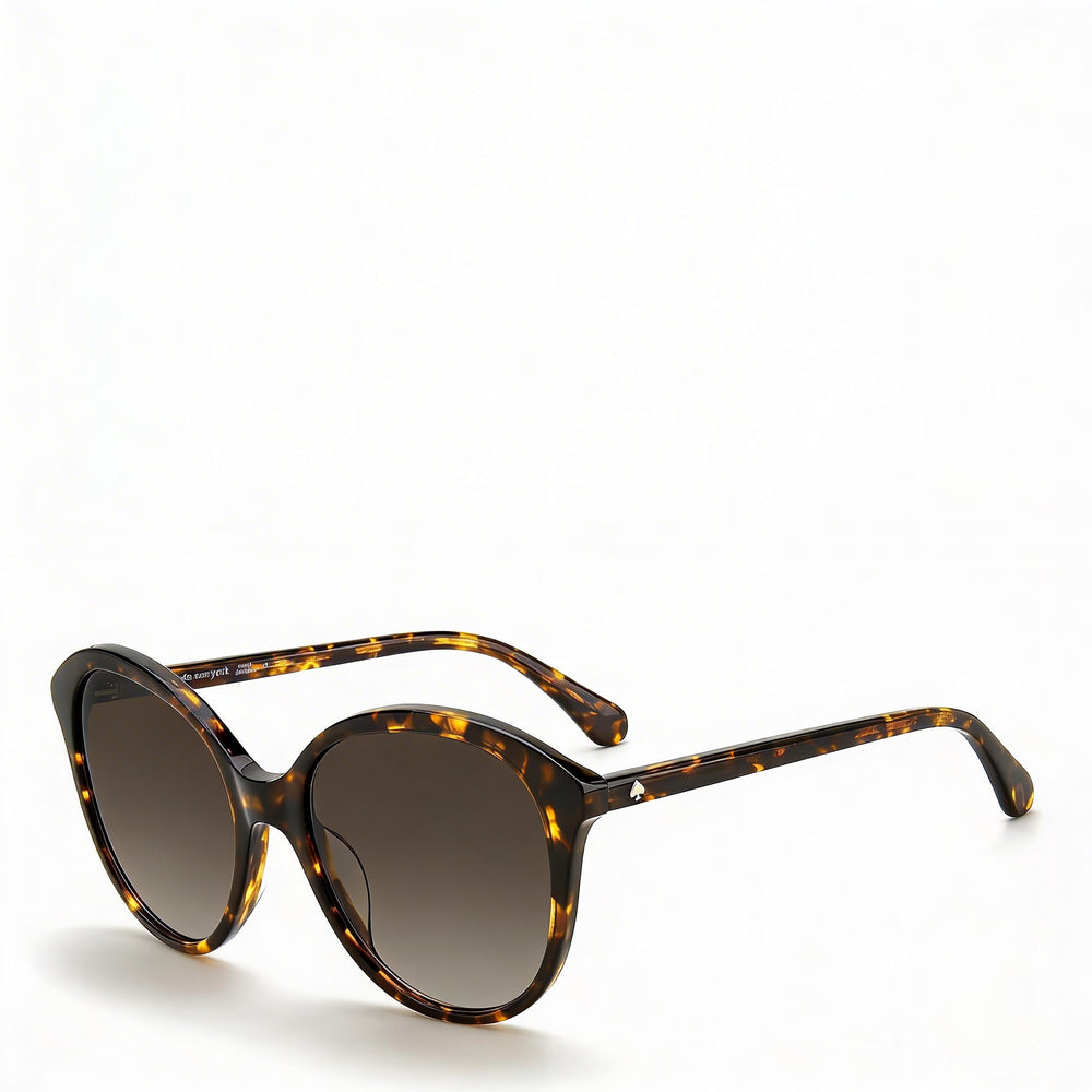 Kate Spade New York Bria/G/S Women's Casual Havana Acetate Brown Shaded Non-Polarized UV Protected Sunglasses 55mm