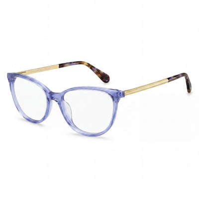 Gafas de sol KIMBERLEE para mujer de Kate Spade New York con montura de plástico azul y lentes polarizadas azules de 52 mm