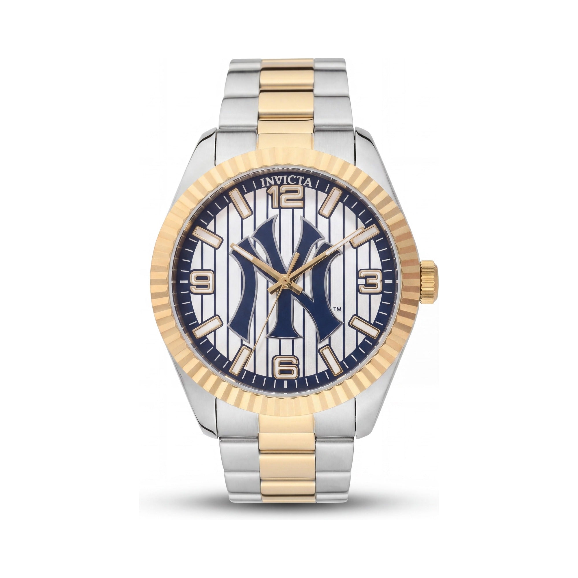 Reloj unisex Invicta Specialty - New York 49863 de cuarzo y acero inoxidable, 43 mm, esfera plateada, Photo 1