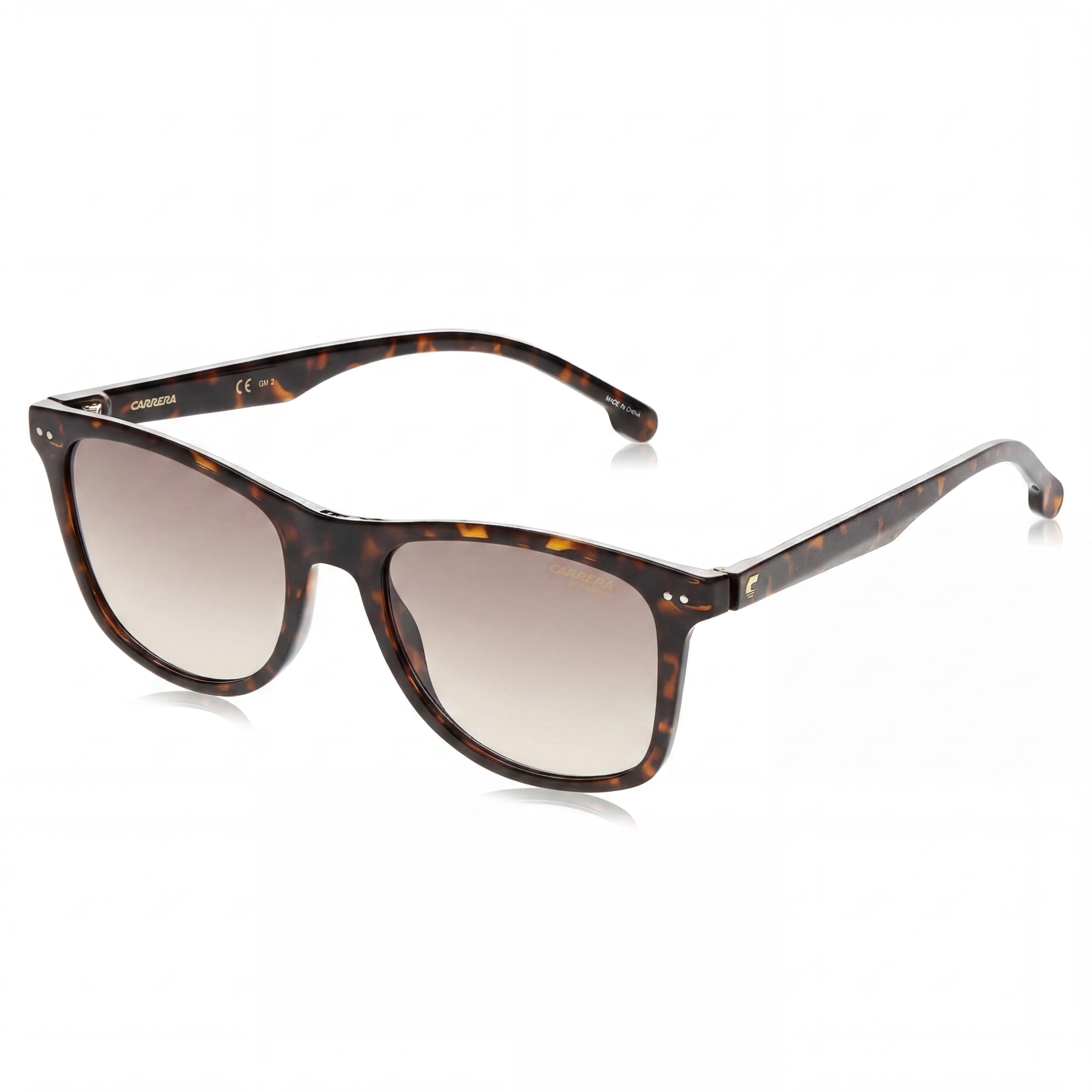 Gafas de sol Carrera 2022T/S unisex con montura cuadrada de poliamida, color marrón degradado, sin polarizar, protección UV, 51 mm, Photo 1