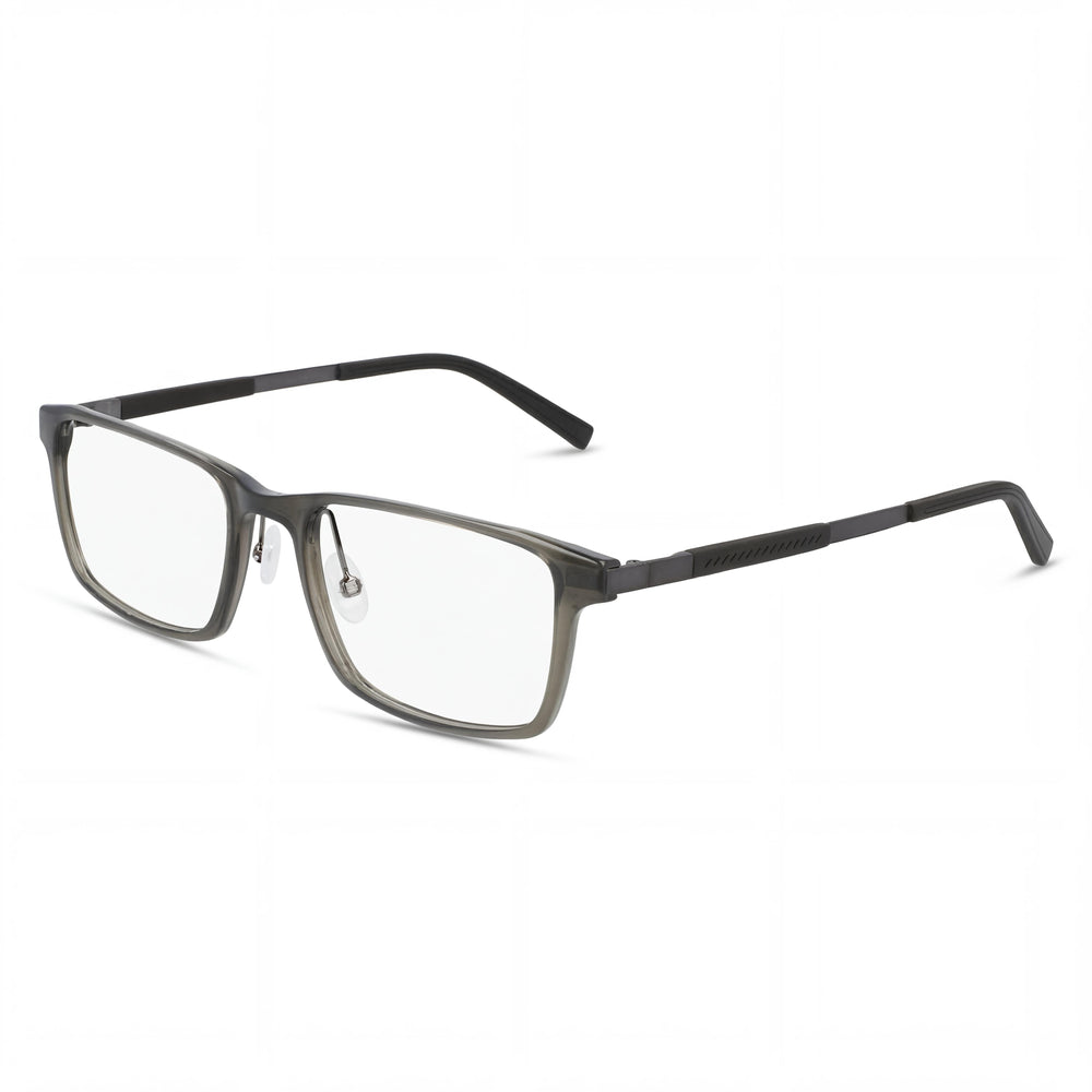 Flexon Modern Unisex Alloy Steel Non-polarised Grey Crystal 55mm