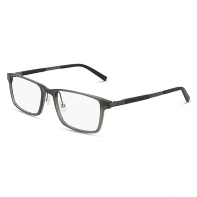 Flexon Modern Unisex Alloy Steel Non-polarised Grey Crystal 55mm