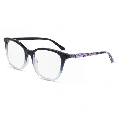 Gafas de hombre Bebe Bb5206 con lentes de policarbonato, montura de metal color Jet, 53 mm de ancho de lente