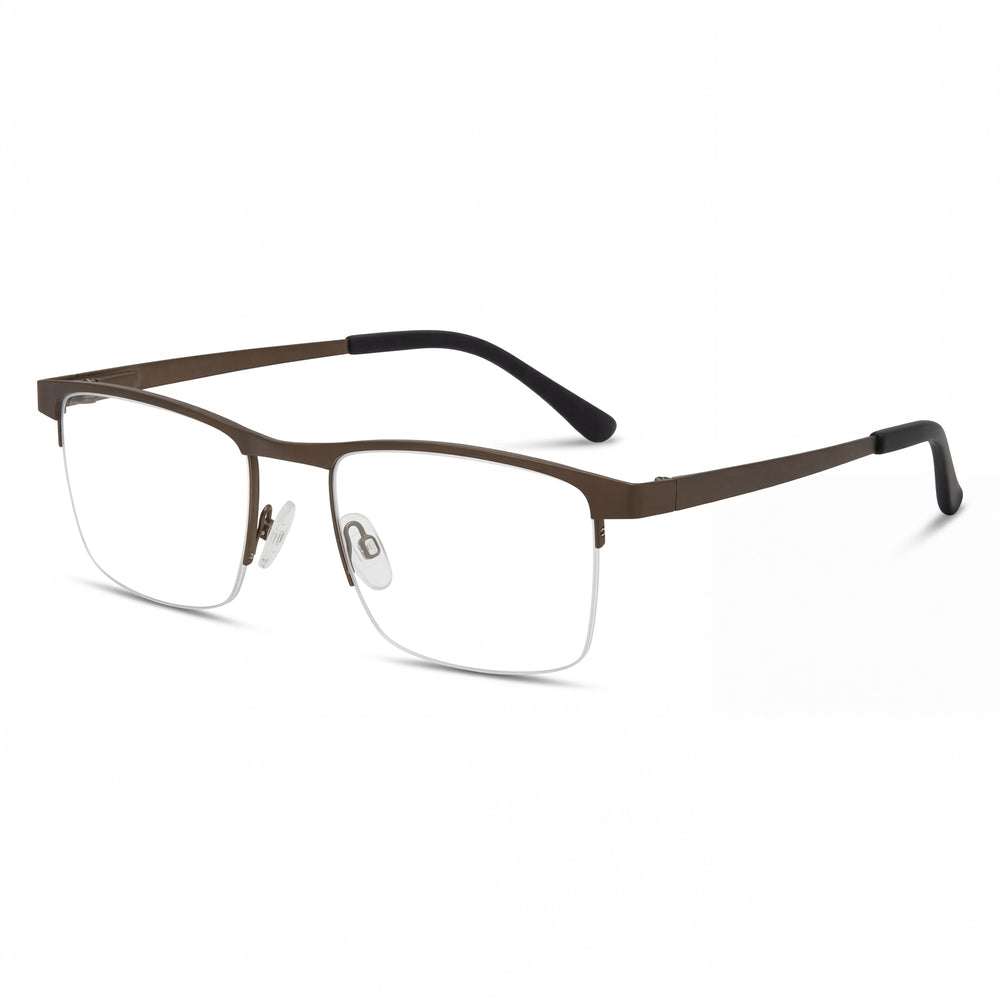 Gafas Chesterfield Ch 113xl unisex con montura metálica marrón y cristales multicolor, tamaño 57-19-150