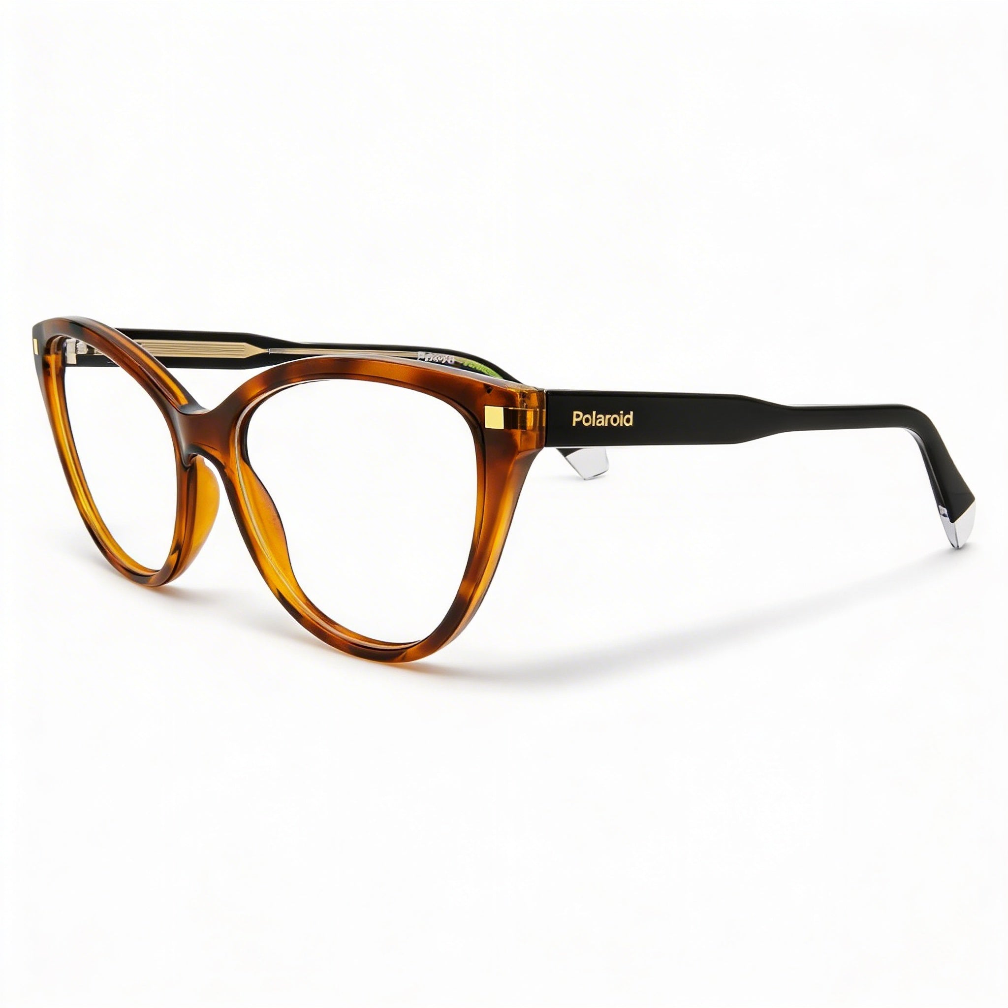 Polaroid Casual Men's Multicolored Resin Frame Eyewear with Non Lenses, Temple Length 145mm, Photo 1