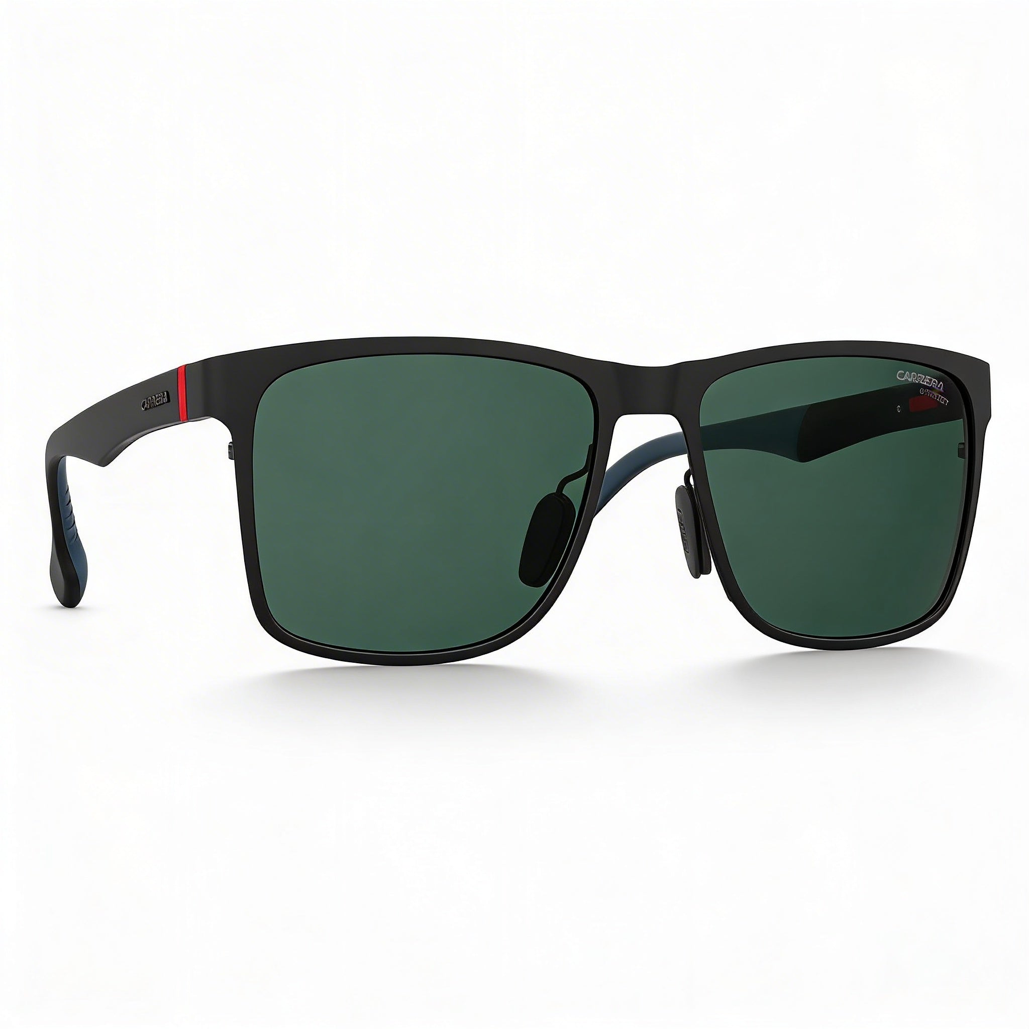 Carrera 8026/S Unisex Matte Black Alloy Steel Gradient Non-Polarized UV Protected 57mm Sunglasses, Photo 2