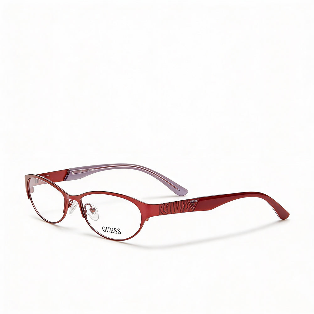 GUESS Women's 2354_f18 Brick Red Metal Non-Polarized 53mm Eyewear
