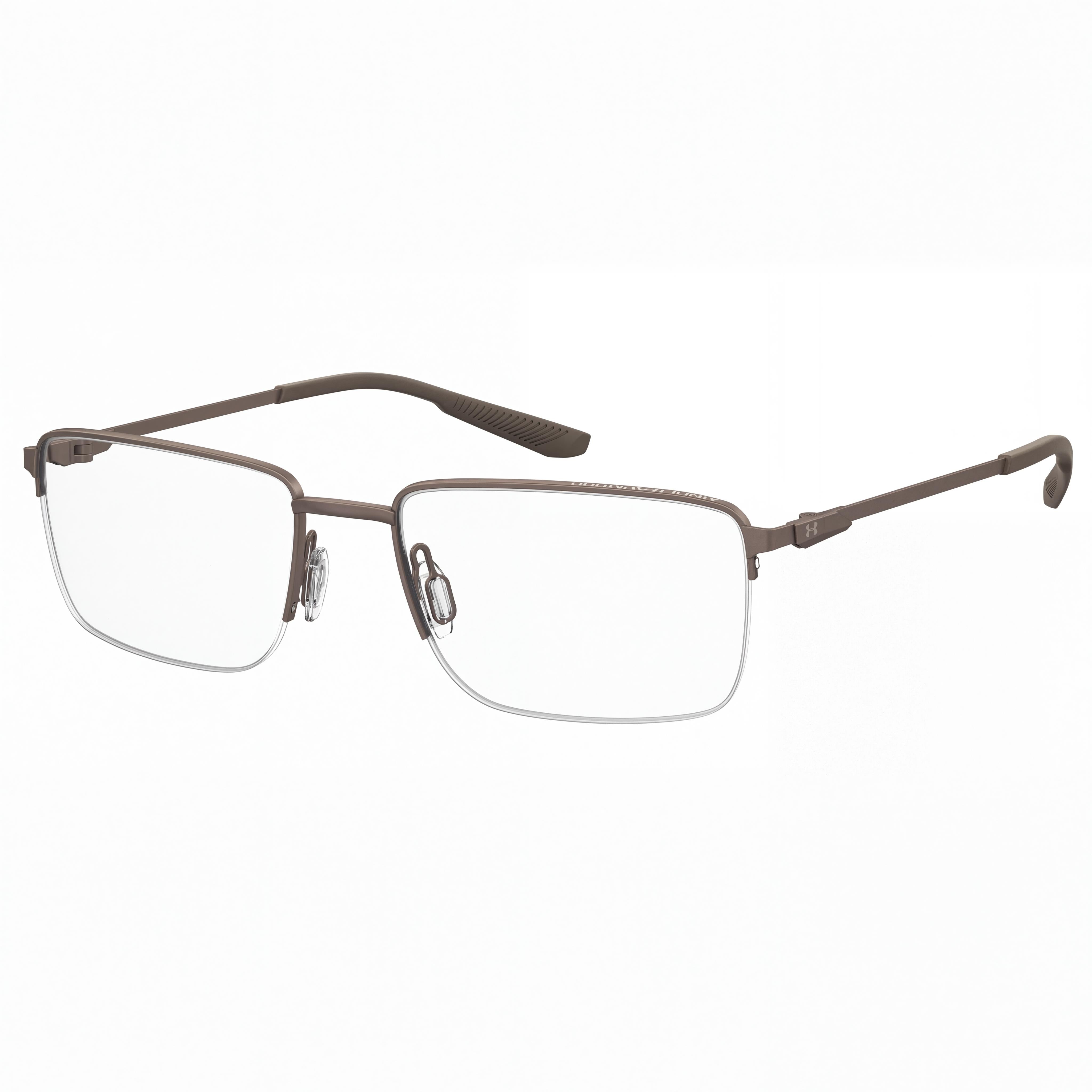 Under Armour 104913S055818 Men's Grey Brown Stainless Steel Non-Polarized Sunglasses 58mm, Photo 1