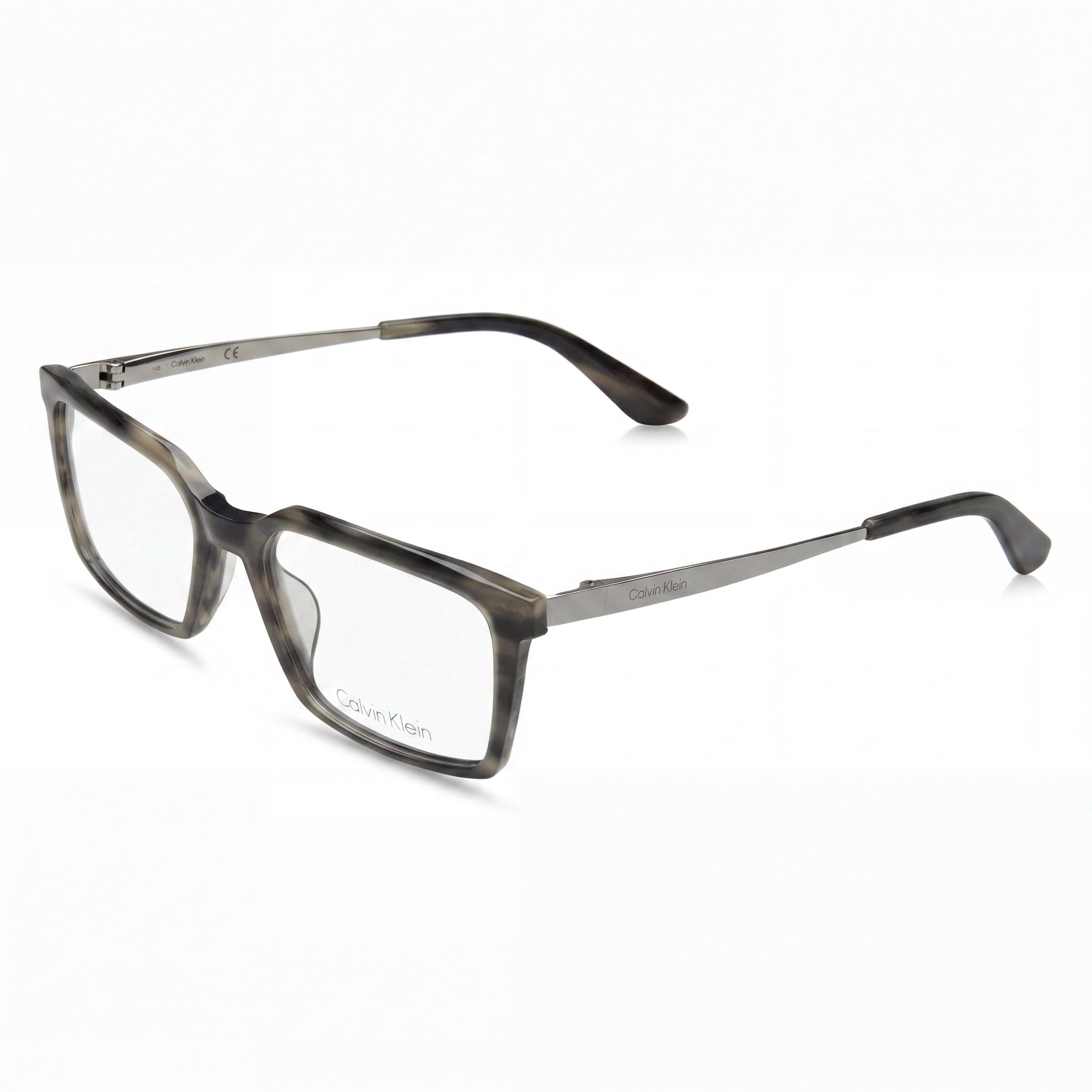 Calvin Klein Ck22510 Unisex Metal Frame Sunglasses with Polarized Gray Havana Lenses, 54mm Lens Width, Photo 1