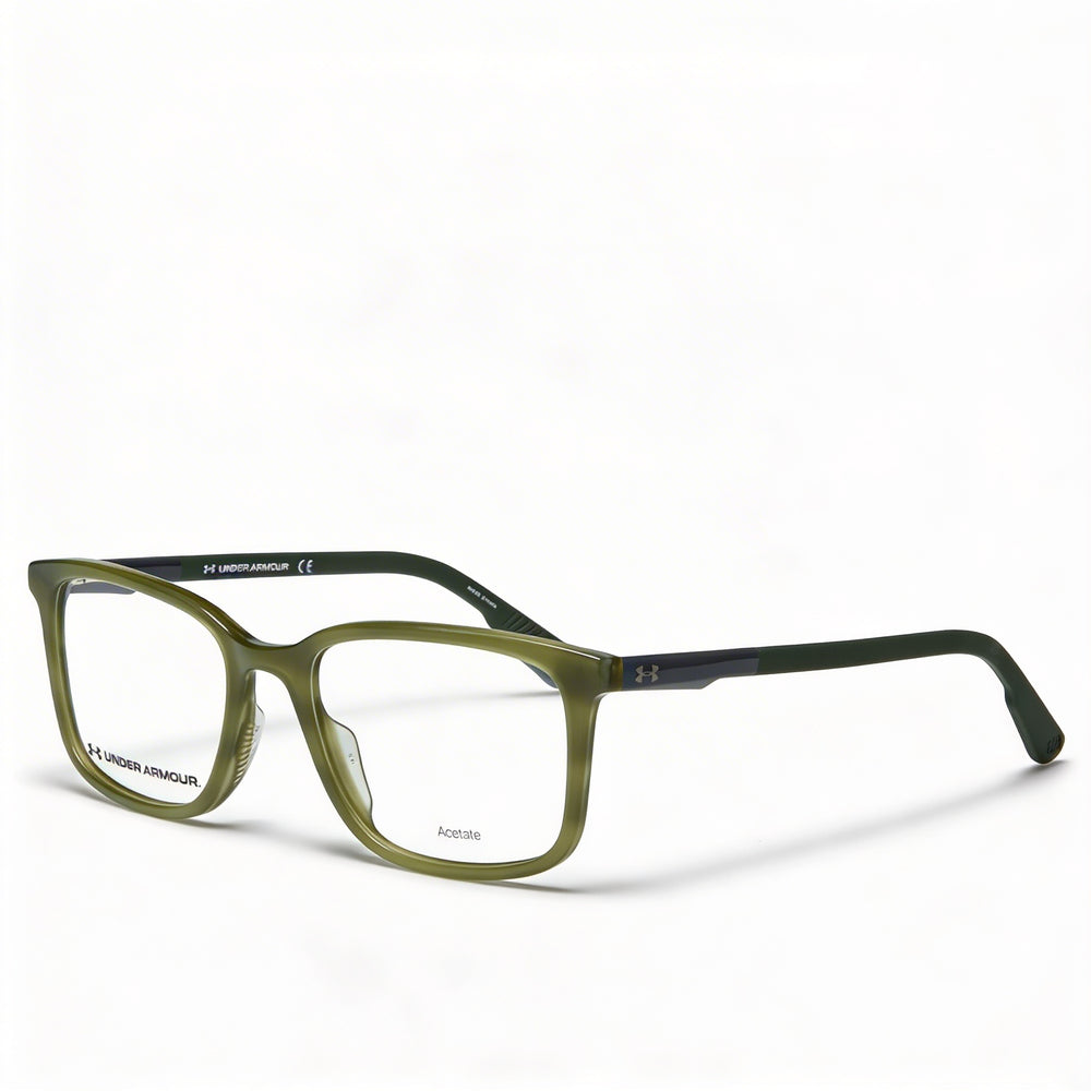 Gafas de sol Under Armour UA 5010 para hombre, duraderas, flexibles y ligeras, de plástico verde cuerno, 53-19-145 mm