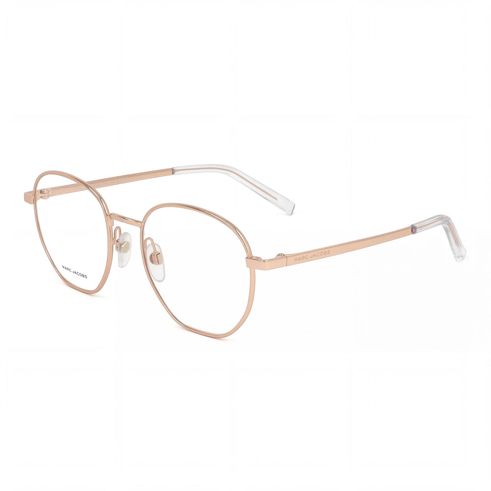 Marc Jacobs MARC 434/N Women's Gold Copper Metal Frame Eyewear with Gold Copper Polycarbonate Lenses, Size 51mm