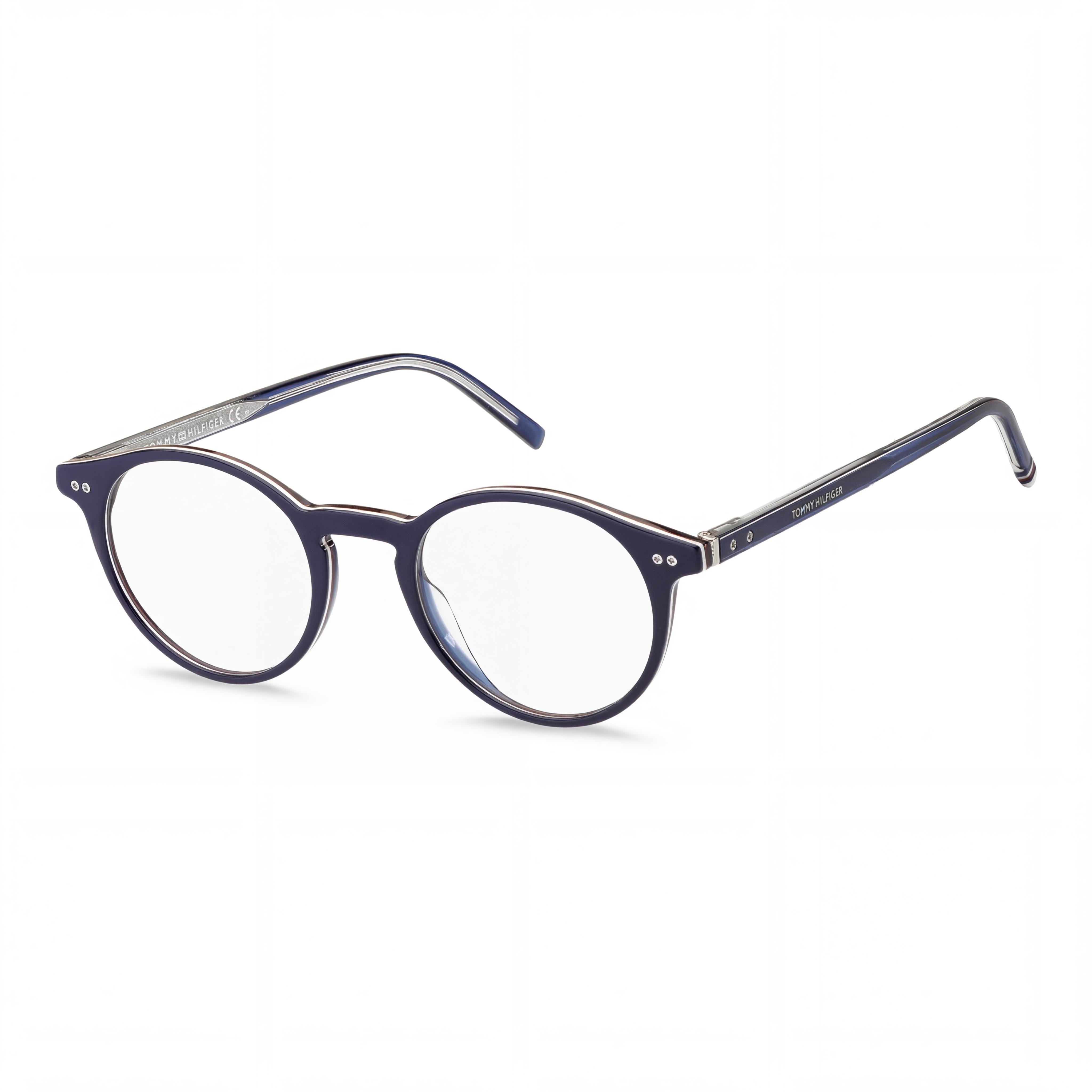 Gafas de sol Tommy Hilfiger Th 1813 para hombre, de plástico azul, 49 mm, Photo 1