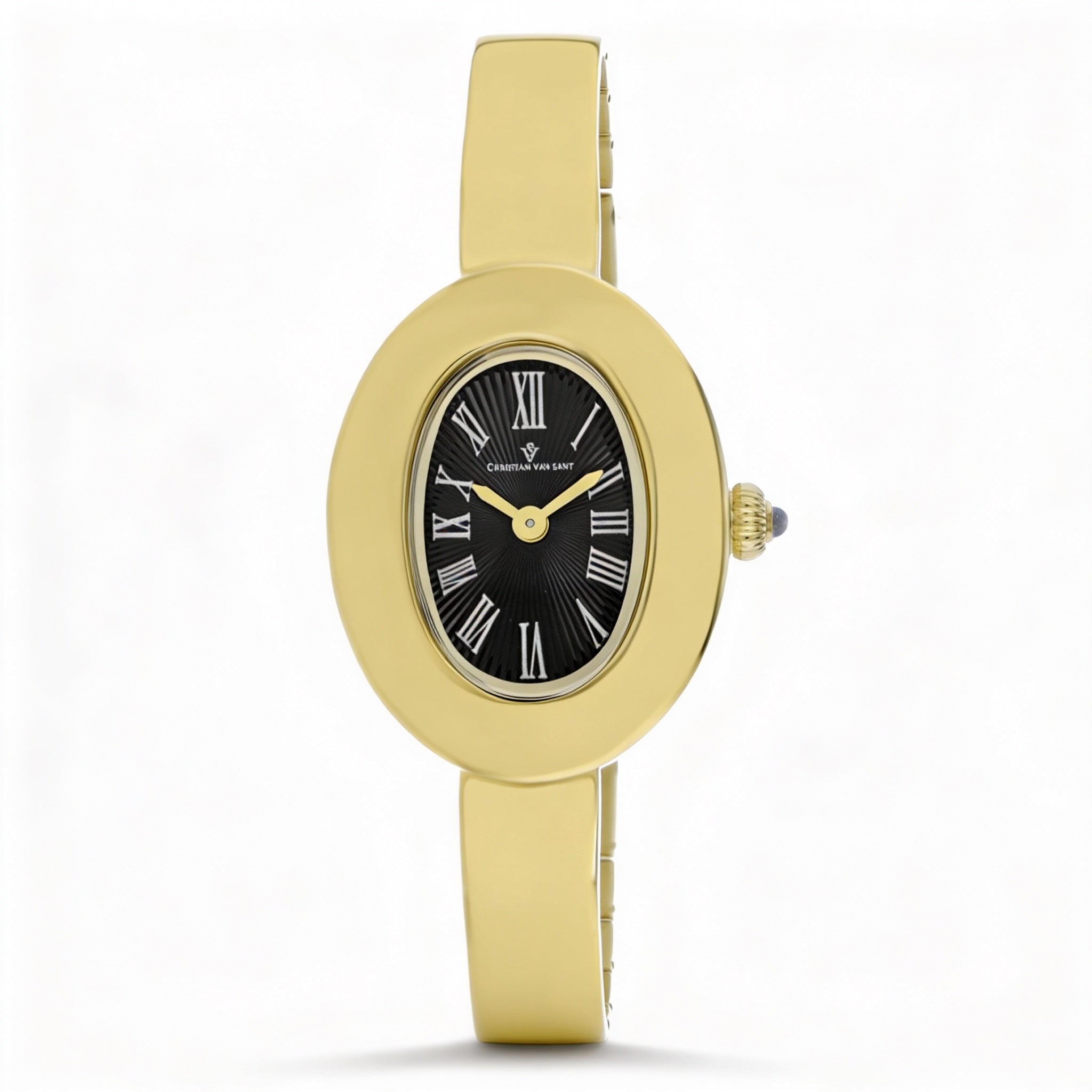 Reloj de cuarzo para mujer Anora CV4335 de Christian Van Sant con caja y pulsera de acero inoxidable negro y resistente al agua hasta 30 m., Photo 1