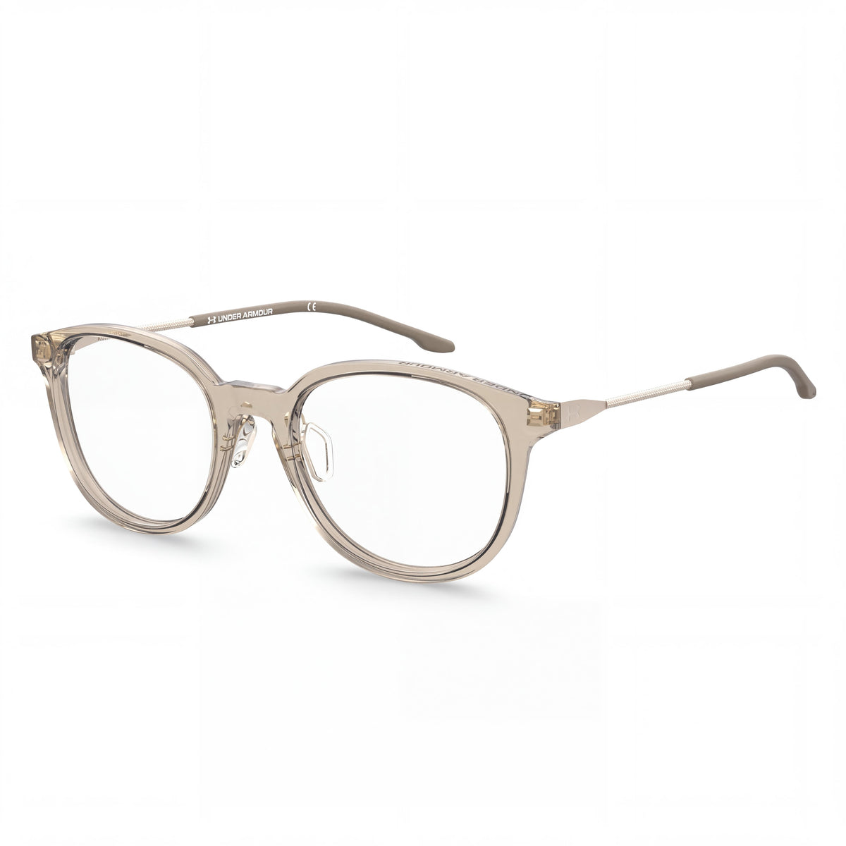 Under Armour Modern Unisex Acetate Frame with Polycarbonate Lenses Havana Color Sunglasses 51mm Lens Width, Photo 1