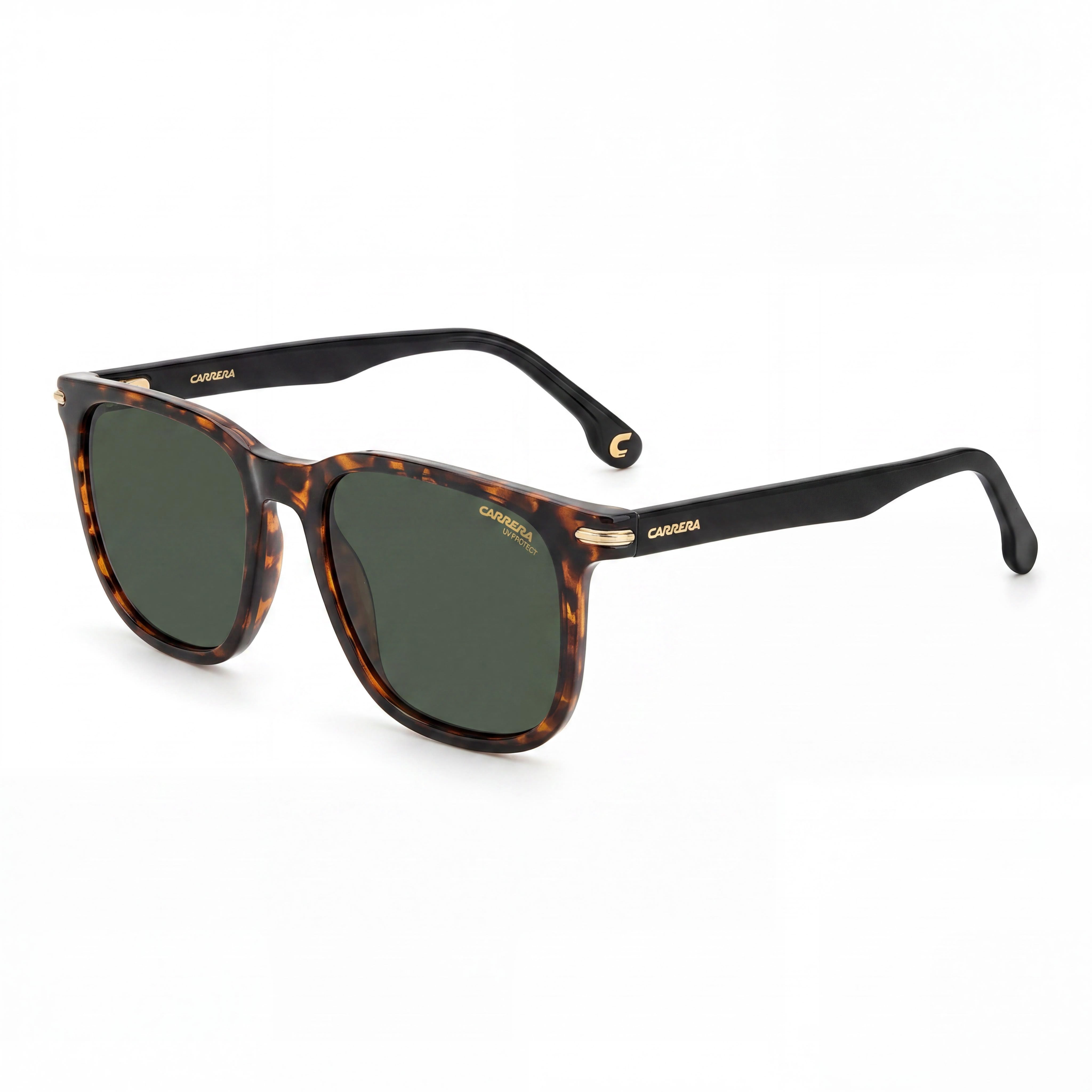 Gafas de sol Carrera para mujer, montura de propionato Havana, lentes no polarizadas, protección UV, 54 mm, Photo 1