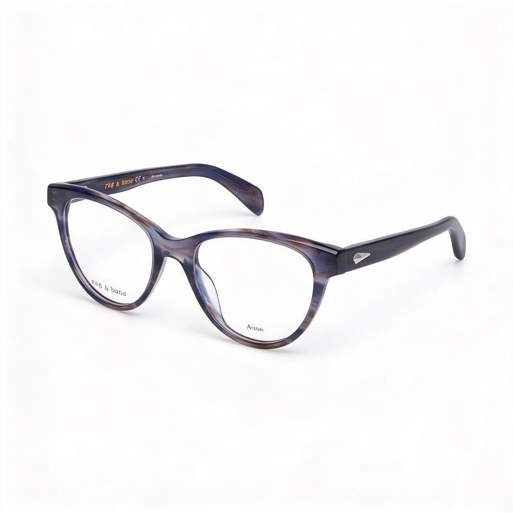 Rag & Bone Casual Women’s Acetate Non Polarized Eyeglasses 51-18-135