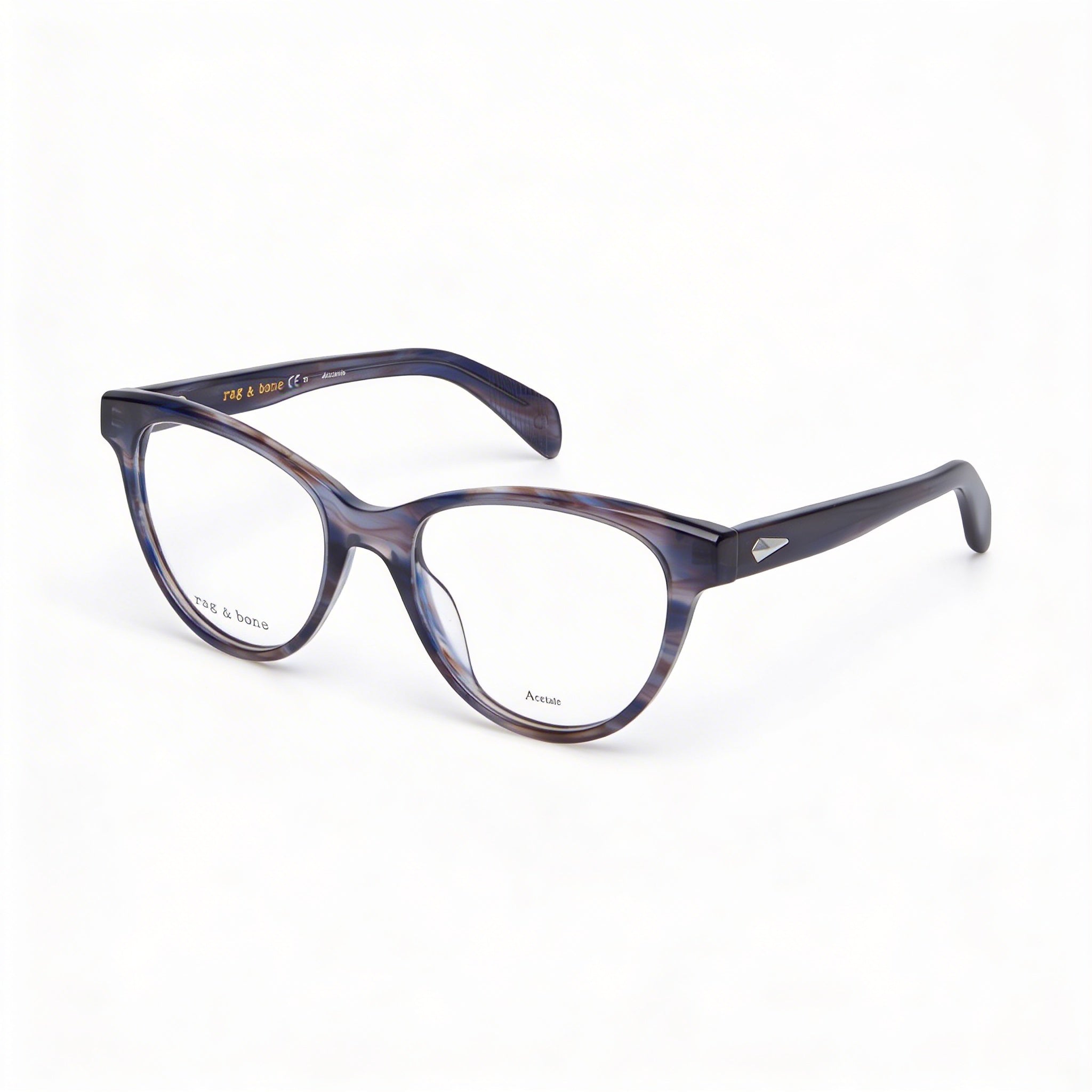 Rag & Bone Casual Women’s Acetate Non Polarized Eyeglasses 51-18-135, Photo 1