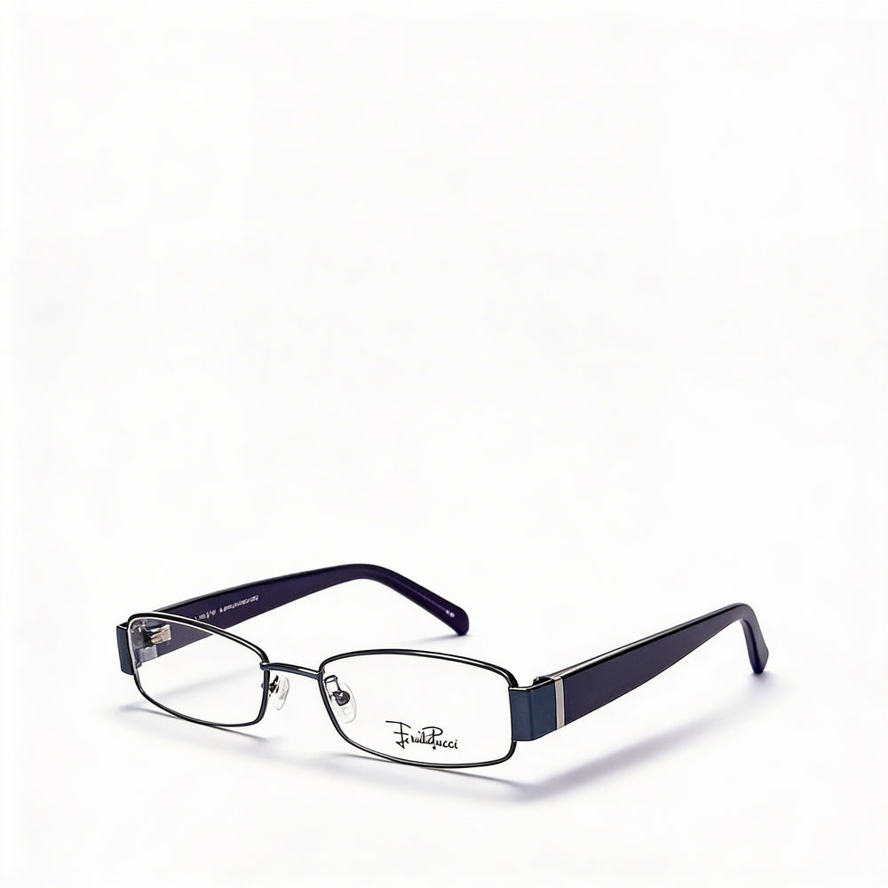 Gafas unisex Emilio Pucci 2136_462-50 con montura de plástico azul claro y lentes compuestas, 50-17-135 mm