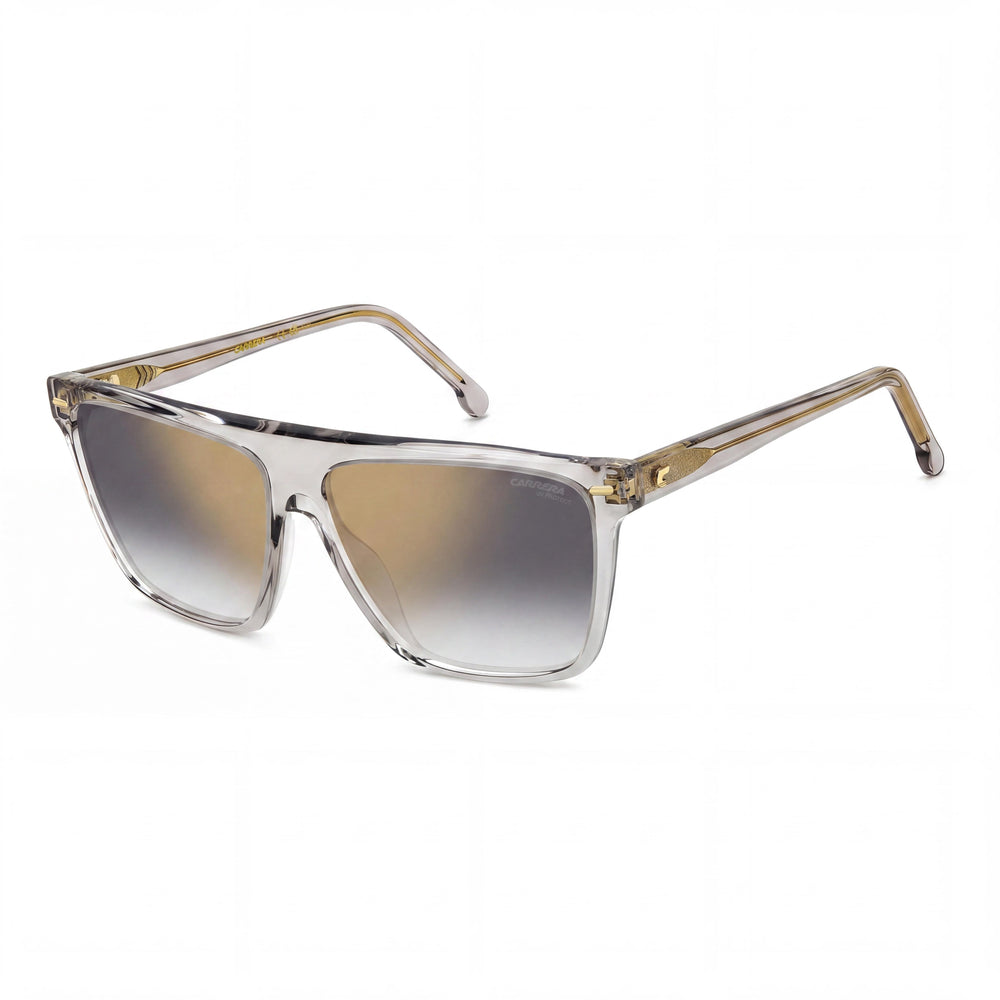 Carrera Casual Women's Acetate Sunglasses with UV Protection, Ivory Frame, Pink Doubleshade Lenses, 58mm