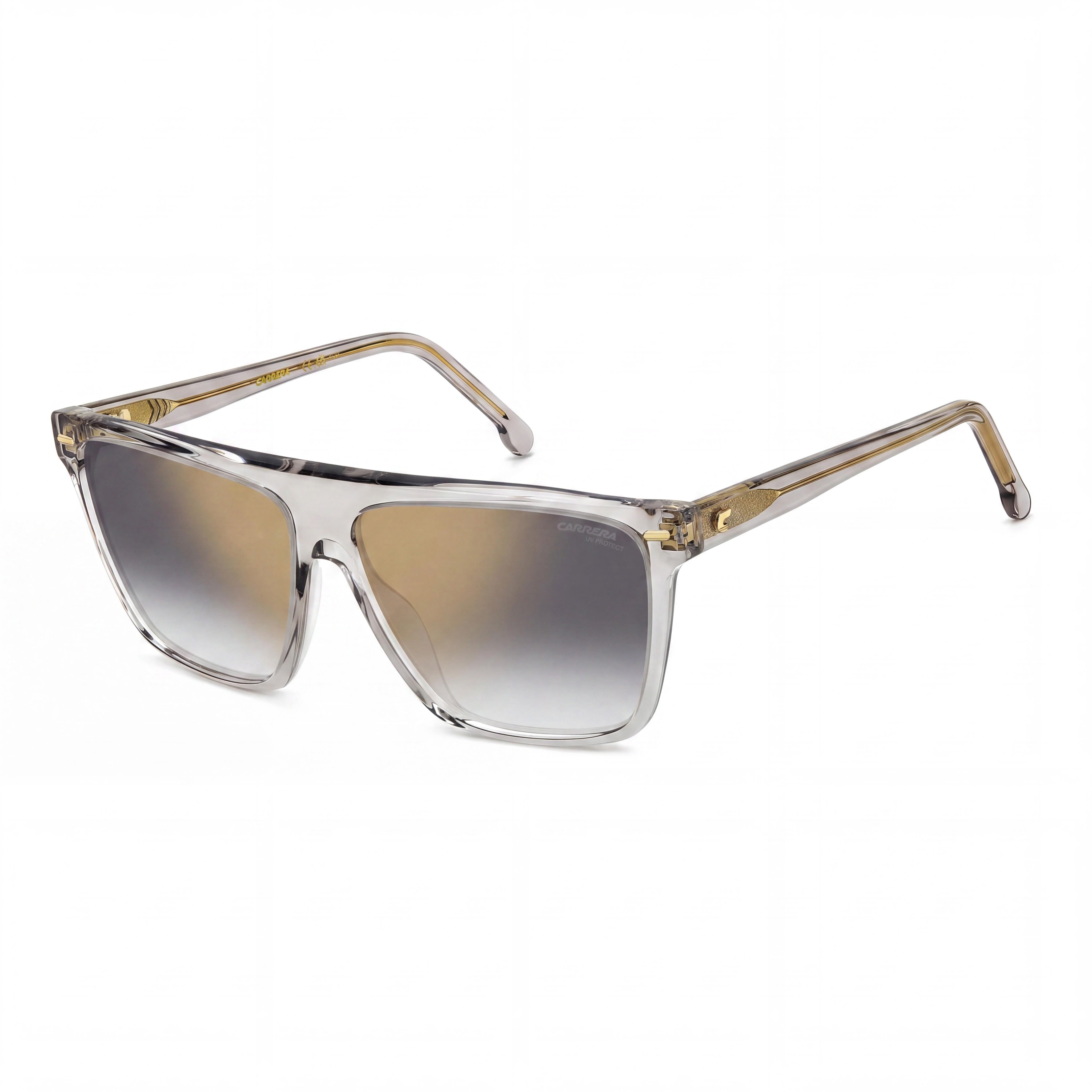 Carrera Casual Women's Acetate Sunglasses with UV Protection, Ivory Frame, Pink Doubleshade Lenses, 58mm, Photo 1