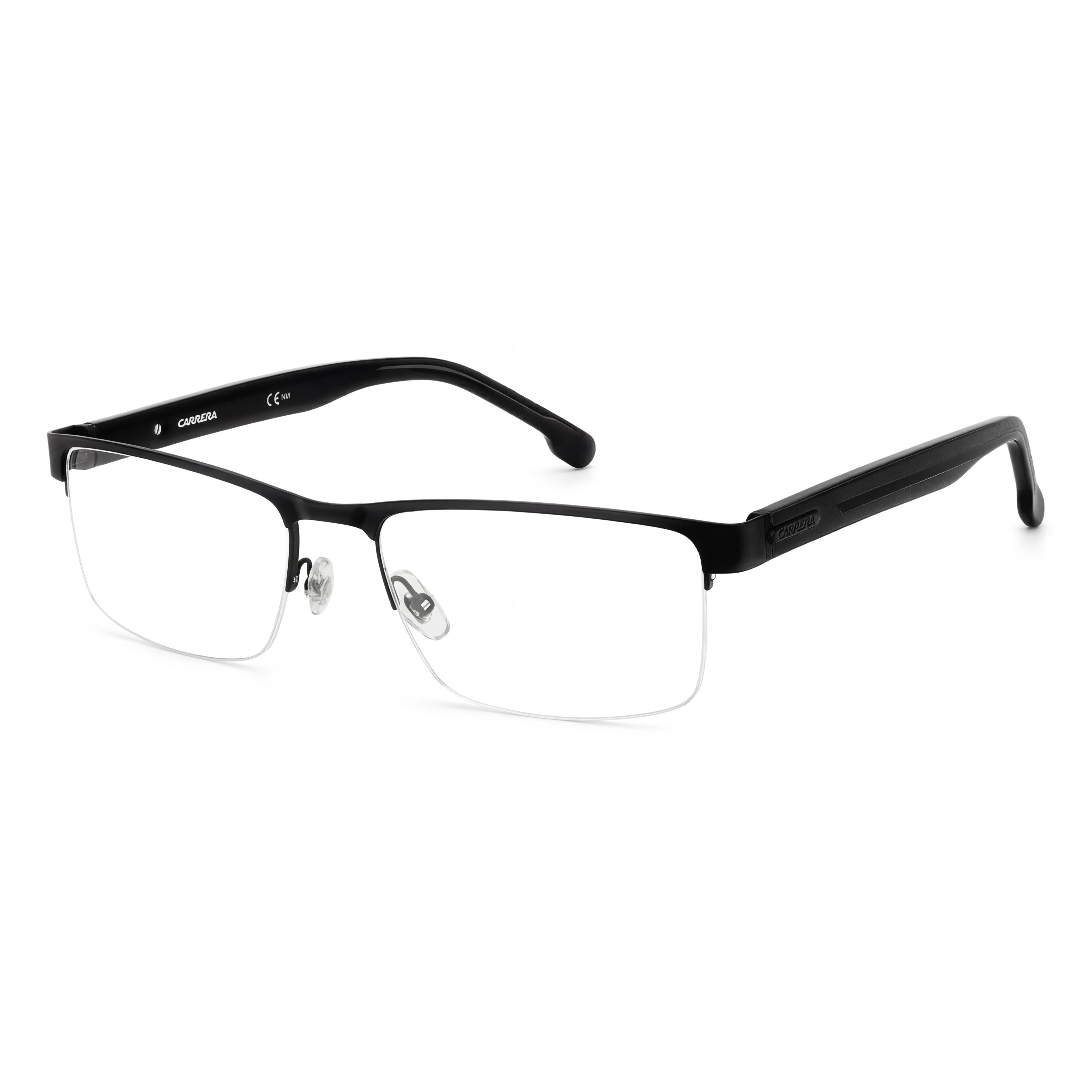 Carrera Classic Unisex Stainless Steel Frame in Matte Black with Polycarbonate Lenses 58mm, Photo 1