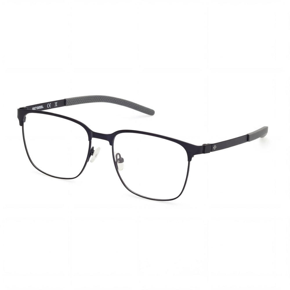 Harley-Davidson Hd50018 Men's Matte Blue Metal Frame Non- Eyewear Size 55-17-145mm