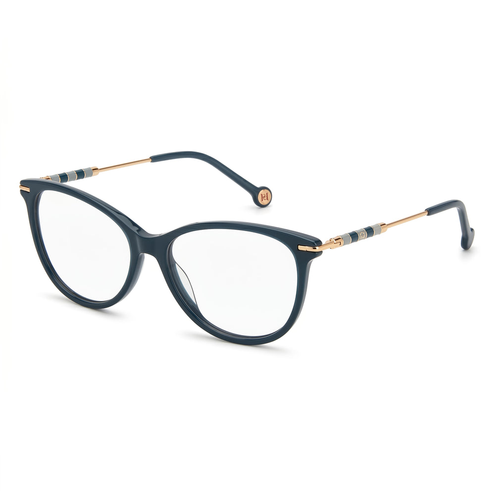 Carolina Herrera Ch 0043 Women's Eyeglasses, Zi9 Plastic Frame, Polycarbonate Demo Lenses, Size 53mm