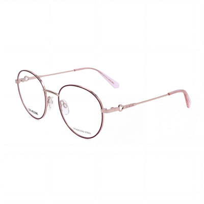Love Moschino Casual Women's Alloy Steel Frame Non Polycarbonate Lens Eyeglasses 52-20-140