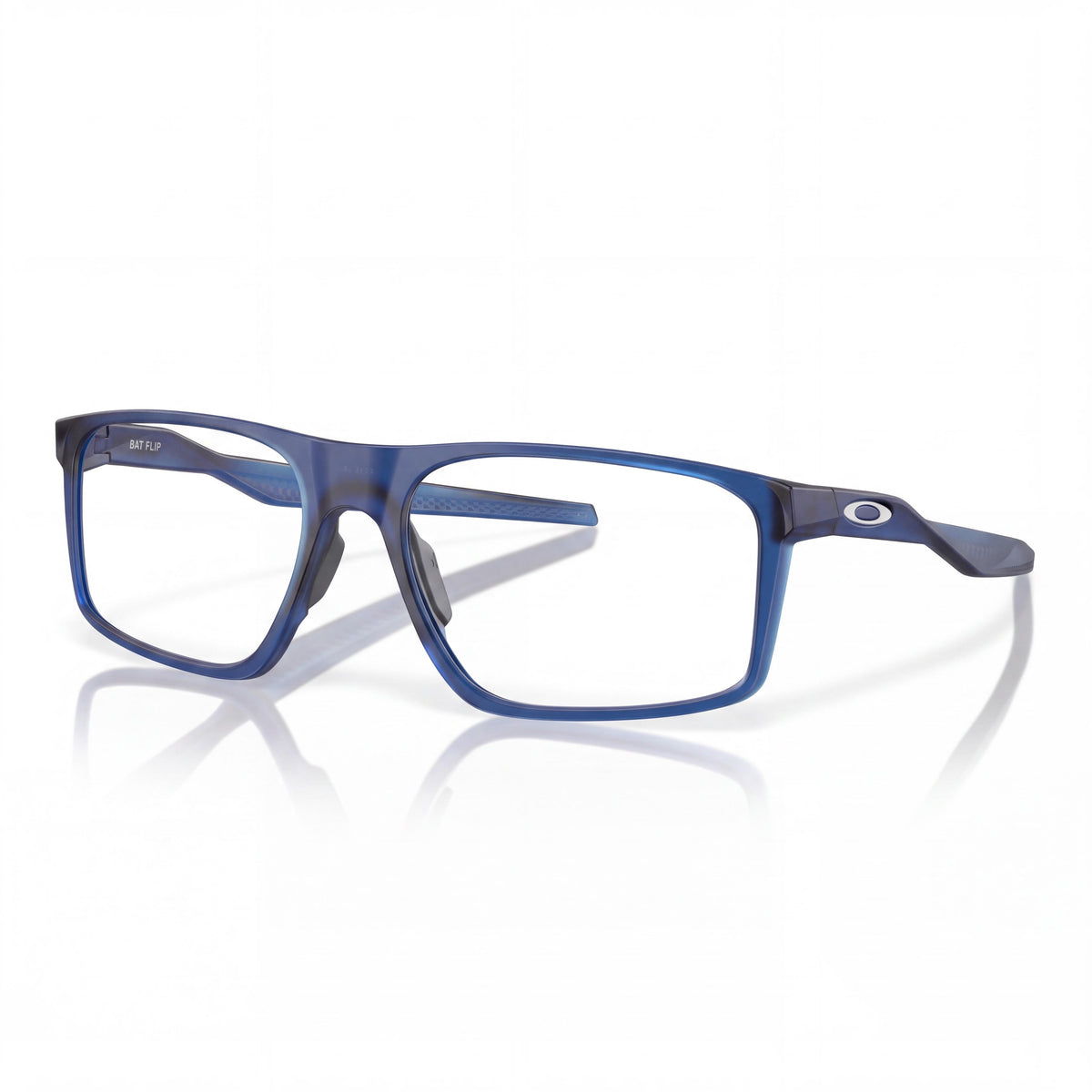 Oakley Ox8183 Bat Flip Men's Prescription Ready Eyeglass Frames Matte Transparent Blue 54mm, Photo 1