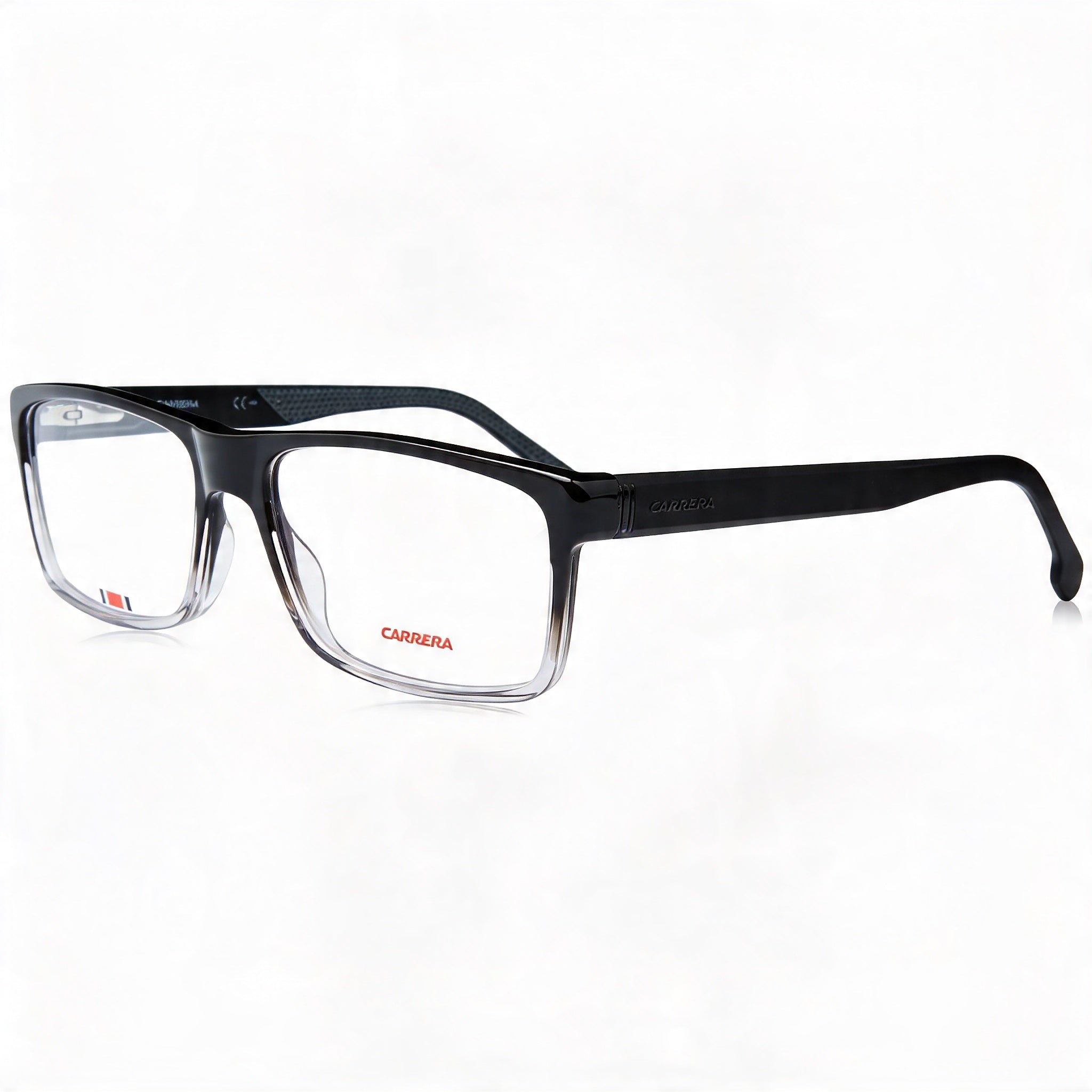 Carrera 8852 Unisex Acetate Black Grey Eyeglasses 57mm, Photo 1