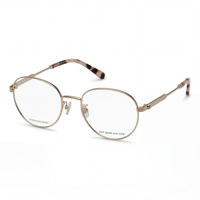 kate spade new york Jalisa/FJalisia/F Women's Stainless Steel Gold Havana Pink 52mm