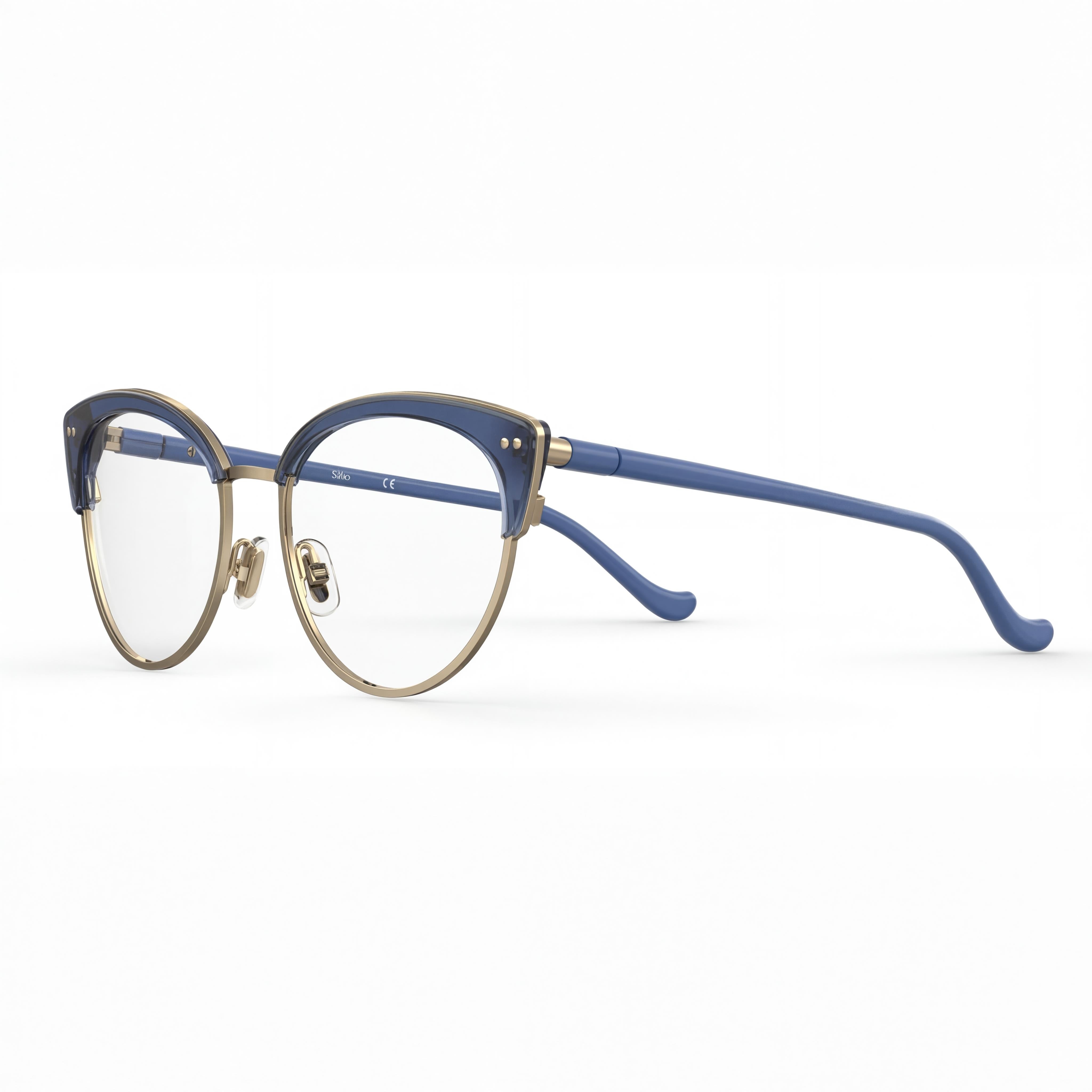 Emozioni Classic Unisex Blue Optical Frames, Photo 1