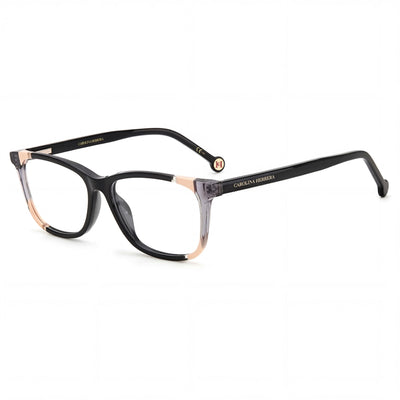 Carolina Herrera CH 0066 Women's Acetate Frame Black Nude Sunglasses with 55mm Lens, 14mm Bridge, 145mm Temple