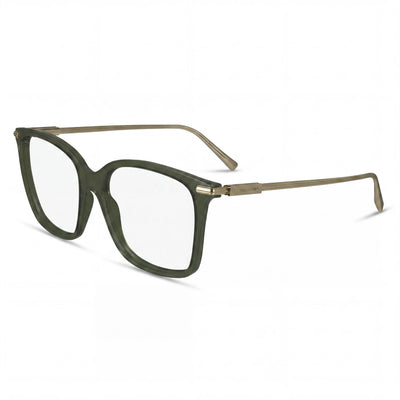 Salvatore Ferragamo Sf2992 Men's Acetate Transparent Khaki Eyeglasses 53mm