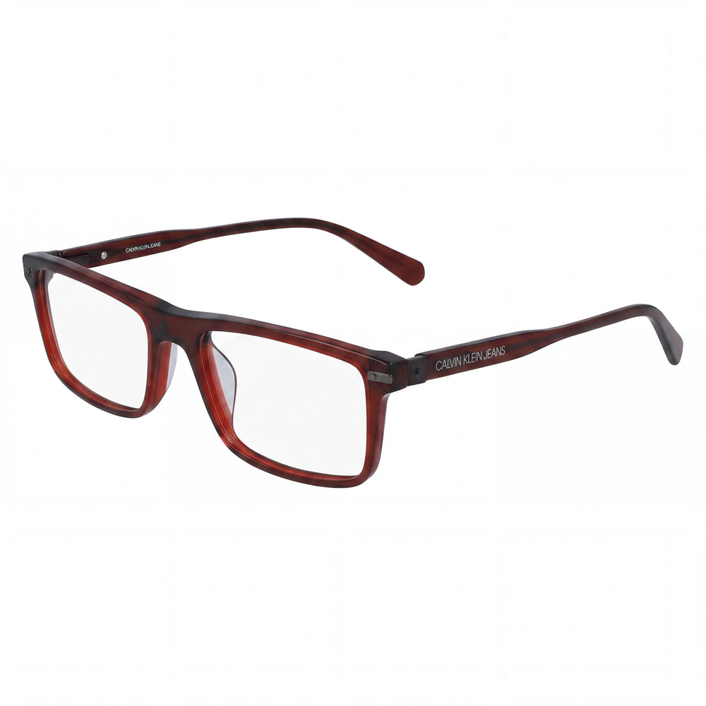 Calvin Klein Jeans Vistage CKJ19526 Men's Plastic Optical Frame Crystal Oxblood 55-18-145