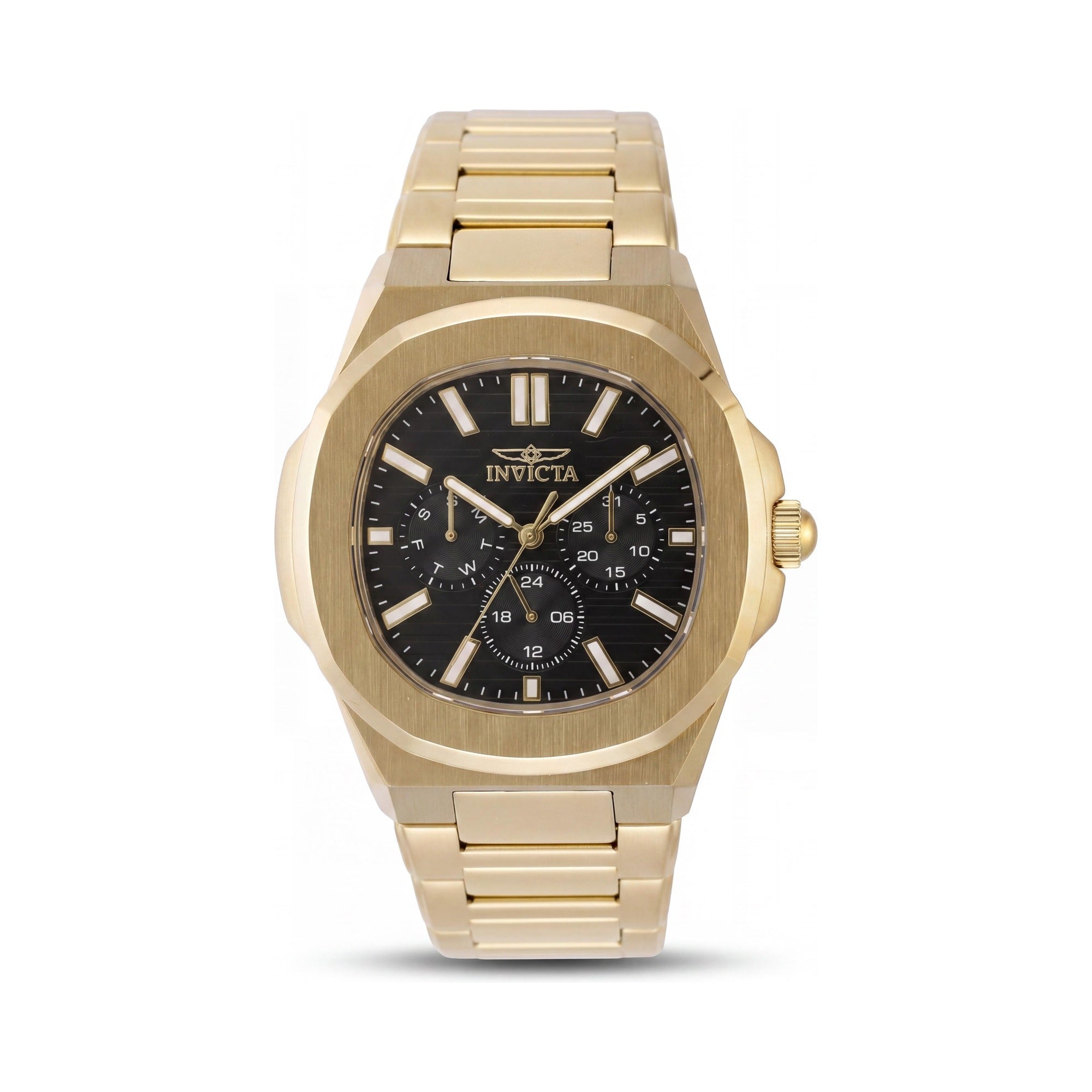 Invicta Speedway 48521 Unisex Gold Stainless Steel Chronograph Quartz Watch 41mm, Photo 1
