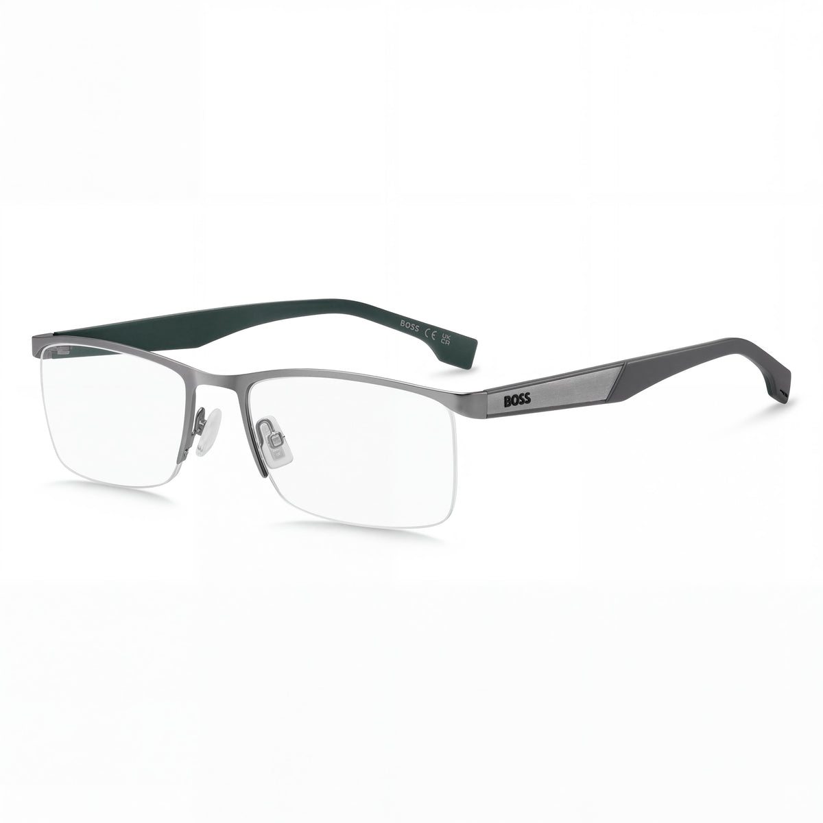 Hugo Boss 1770 Women's Classic Metal Ruthenium 58mm Eyeglasses, Photo 1