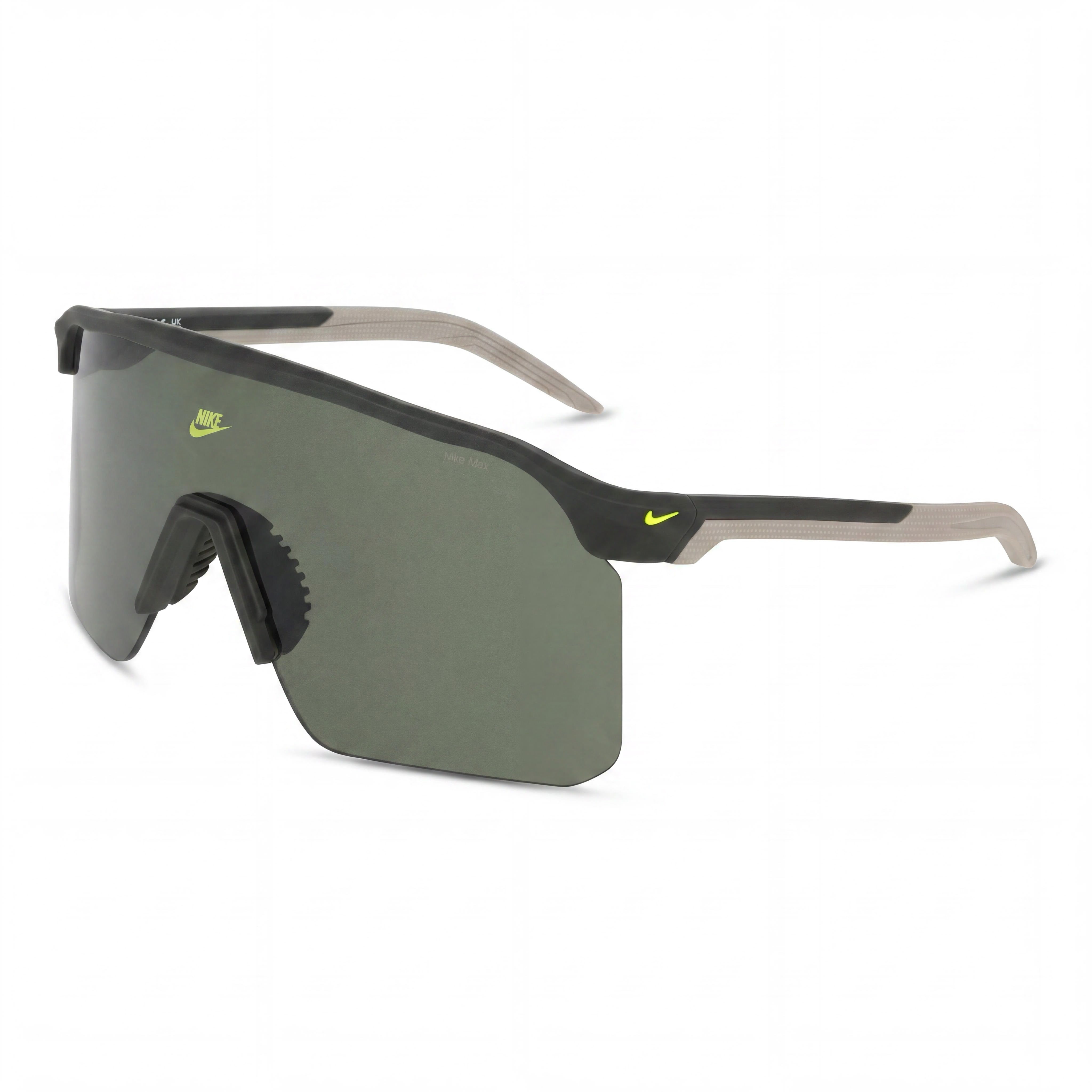 Nike Casual Men's Plastic Frame Matte Sequoia Green 61mm Sunglasses, Photo 1