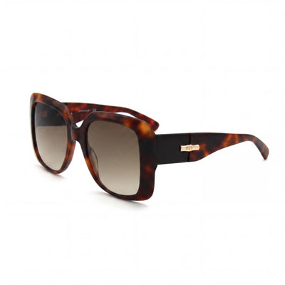 Longchamp LO713S Casual Women's Havana Acetate UV Protection Sunglasses 53mm