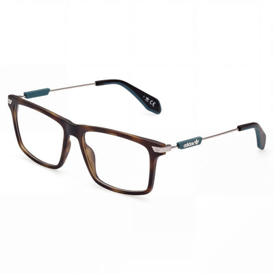 Gafas ópticas Adidas OR5032 para hombre, estilo casual, con montura de plástico, color Habana oscuro, ancho de lente de 54 mm