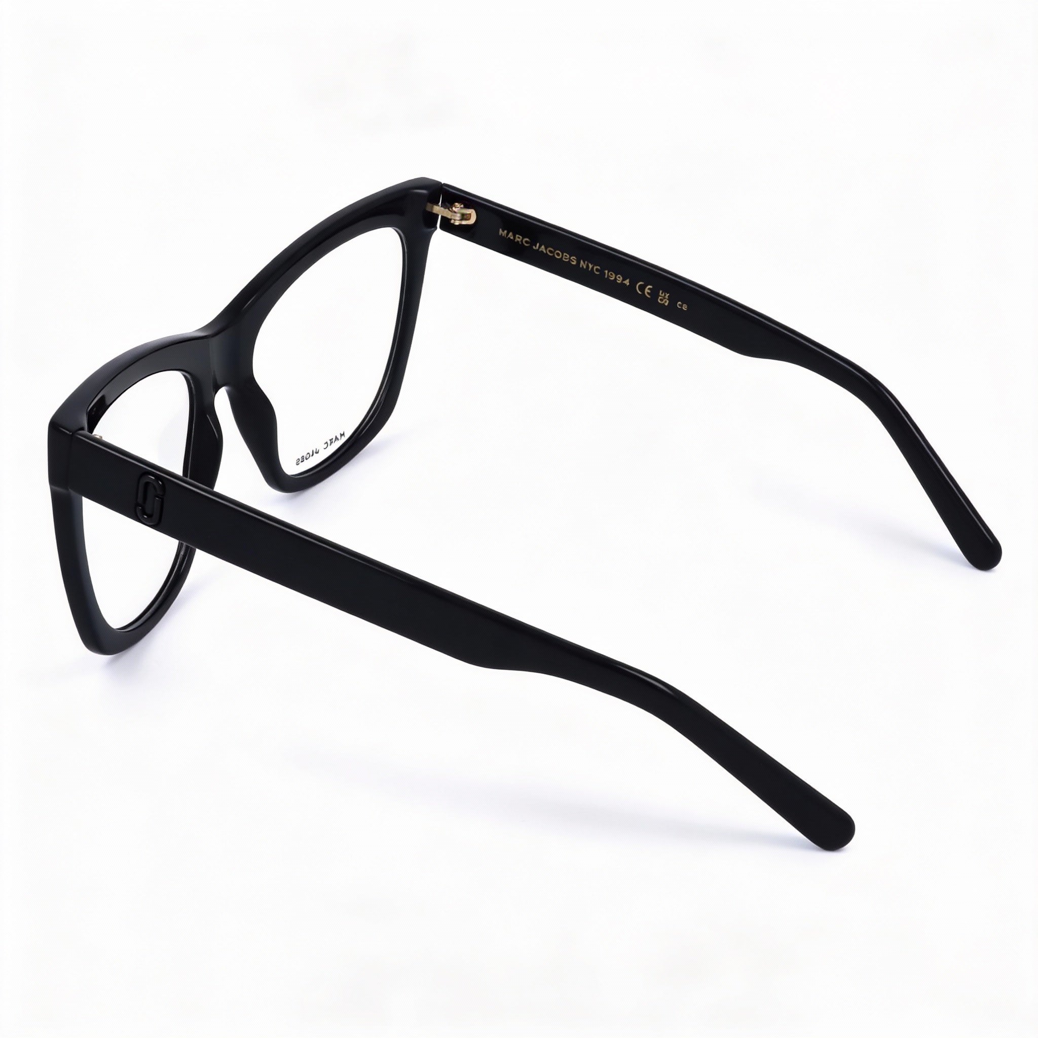 Marc Jacobs Classic Unisex Black Cellulose Frame Polycarbonate Non Polarized Sunglasses 53mm, Photo 1