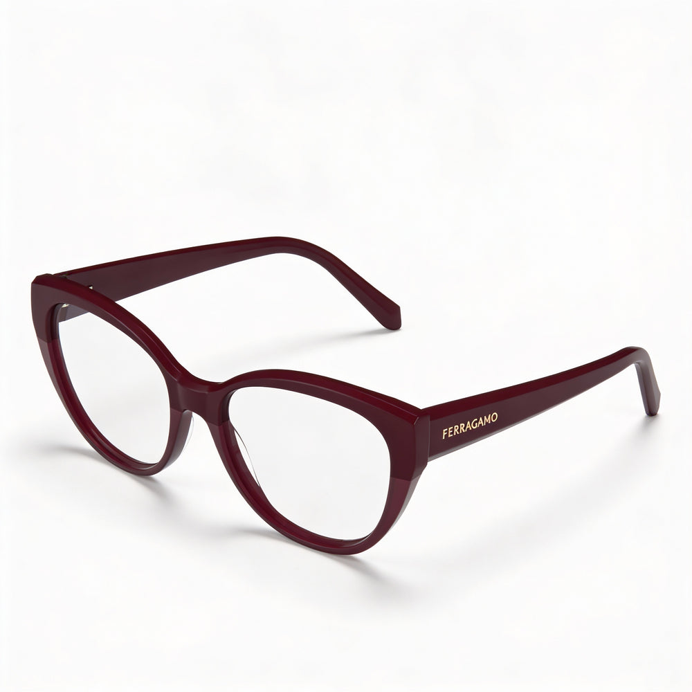 Salvatore Ferragamo Sf2970 Unisex Polarized Sunglasses, Metal Frame, Burgundy Lenses, Burgundy Frame, 53mm