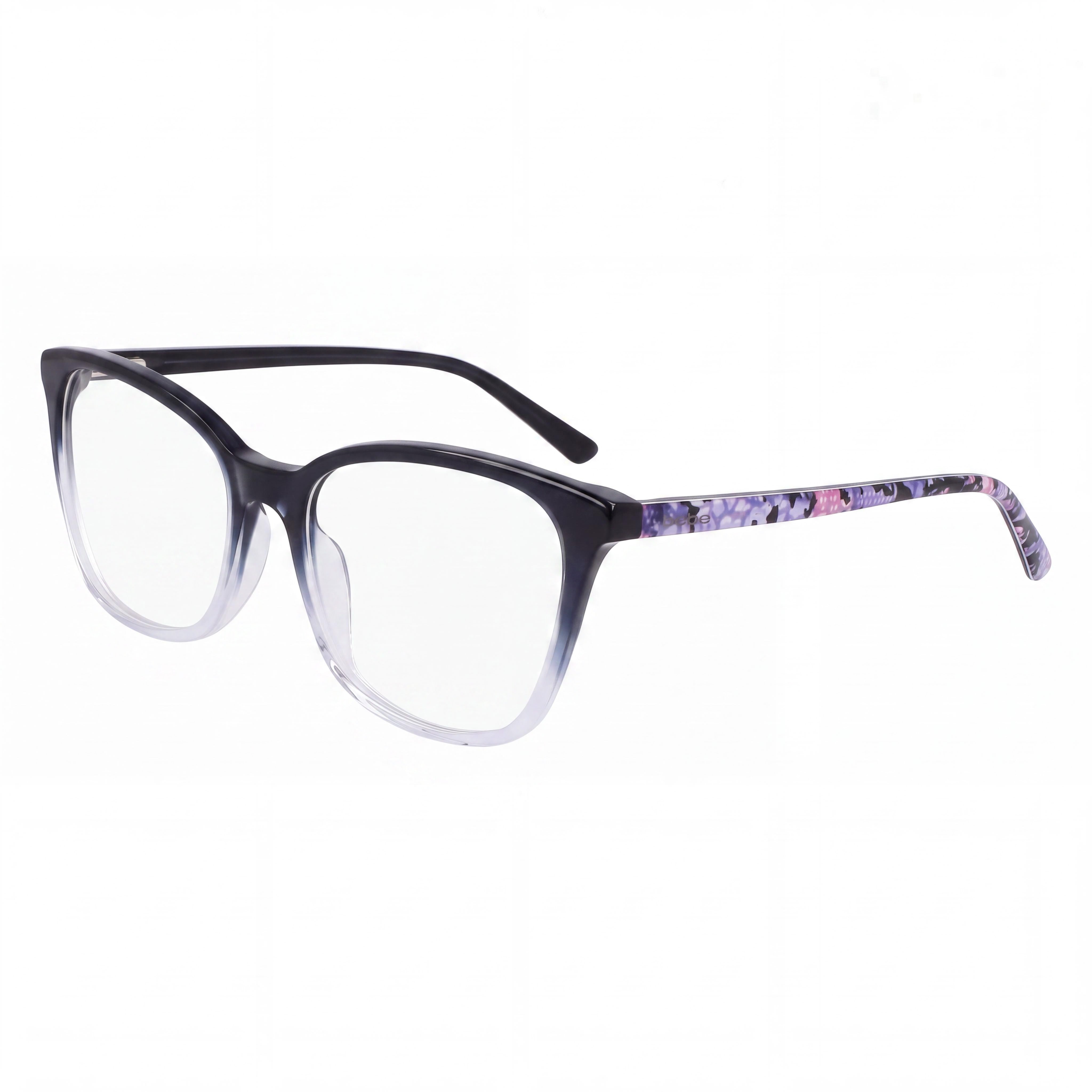 Gafas Metálicas de Hombre bebe Bb5206 con Montura Jet y Cristales Transparentes (53-17-135mm), Photo 1
