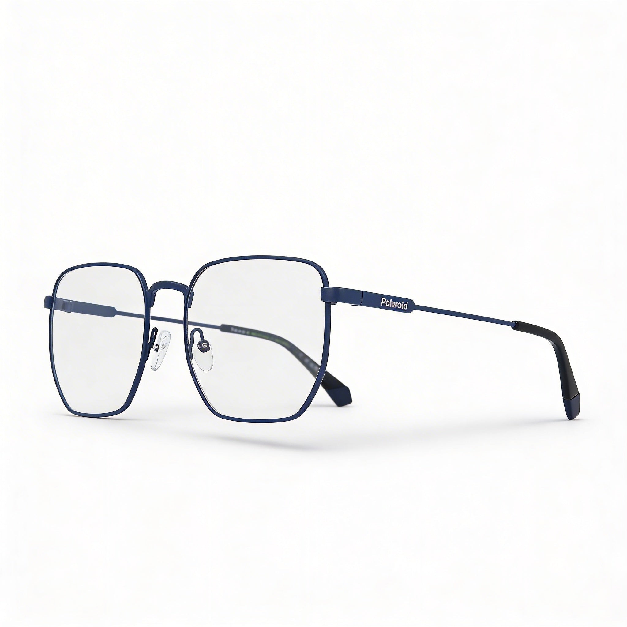 Polaroid Casual Men's Matte Blue Acetate Eyewear, Lens Width 54mm, Bridge Width 19mm, Temple Length 140mm, Photo 1