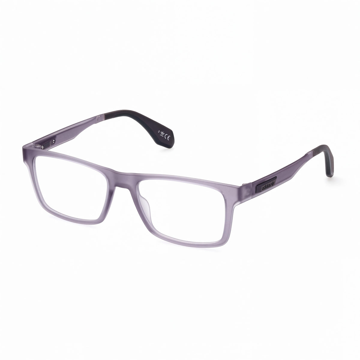 adidas Or5047@53020# Men's Casual Injected Frame Matte Grey Monochrome Demo Lens Eyewear 53mm, Photo 1