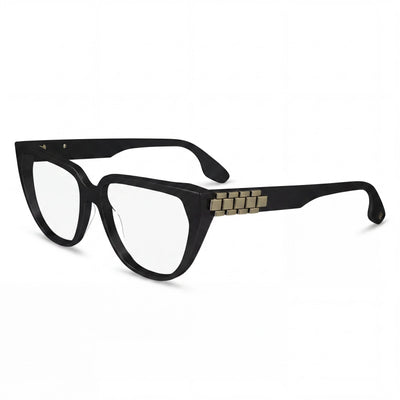 Gafas de sol modernas Victoria Beckham para mujer con montura de acetato negro y lentes negras no polarizadas de 54 mm