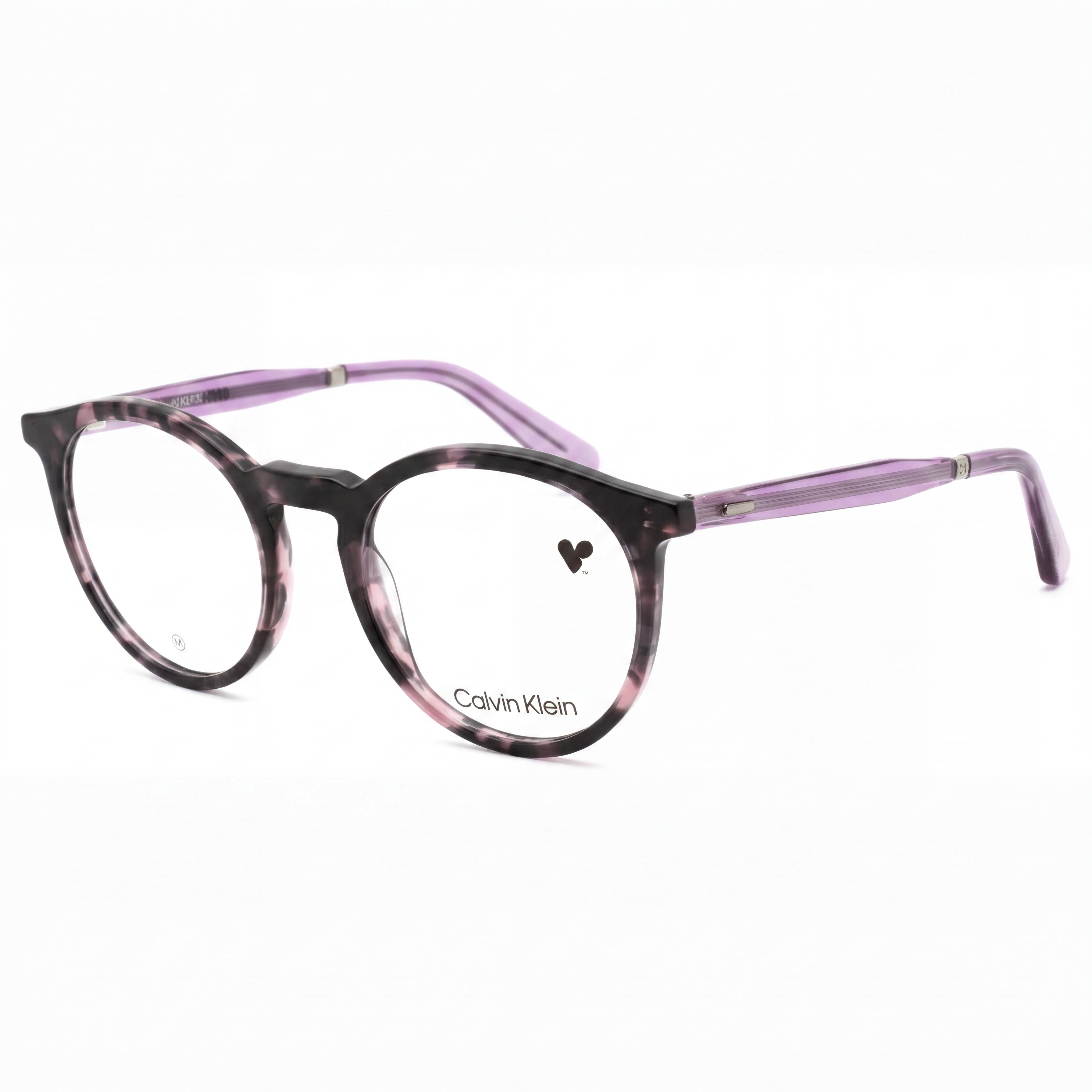 Calvin Klein Unisex Ck23515 Metal Frame Polarized Eyewear, Violet Havana, 50mm Lens Width, Photo 1